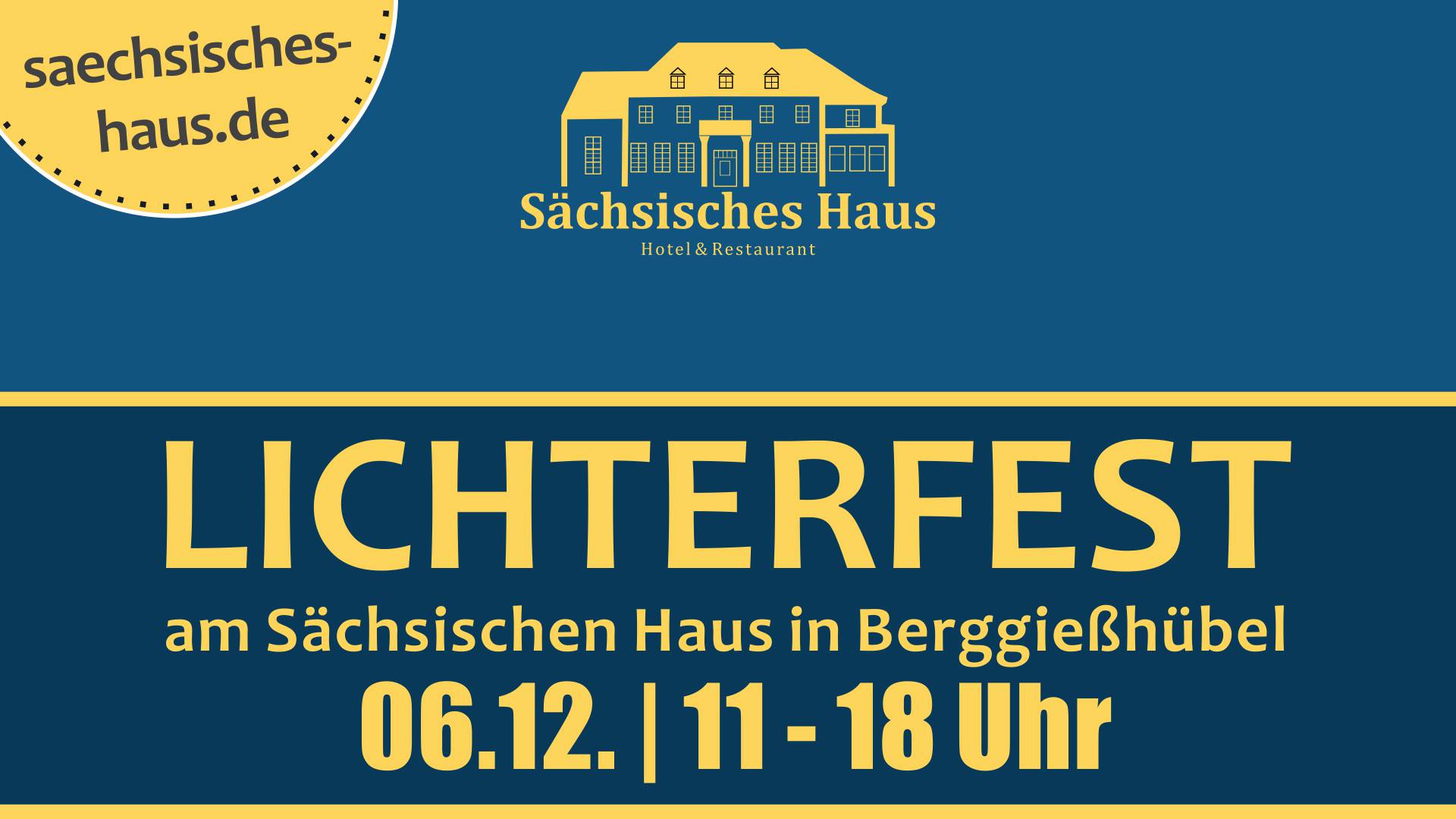 Lichterfest auf der Terrasse