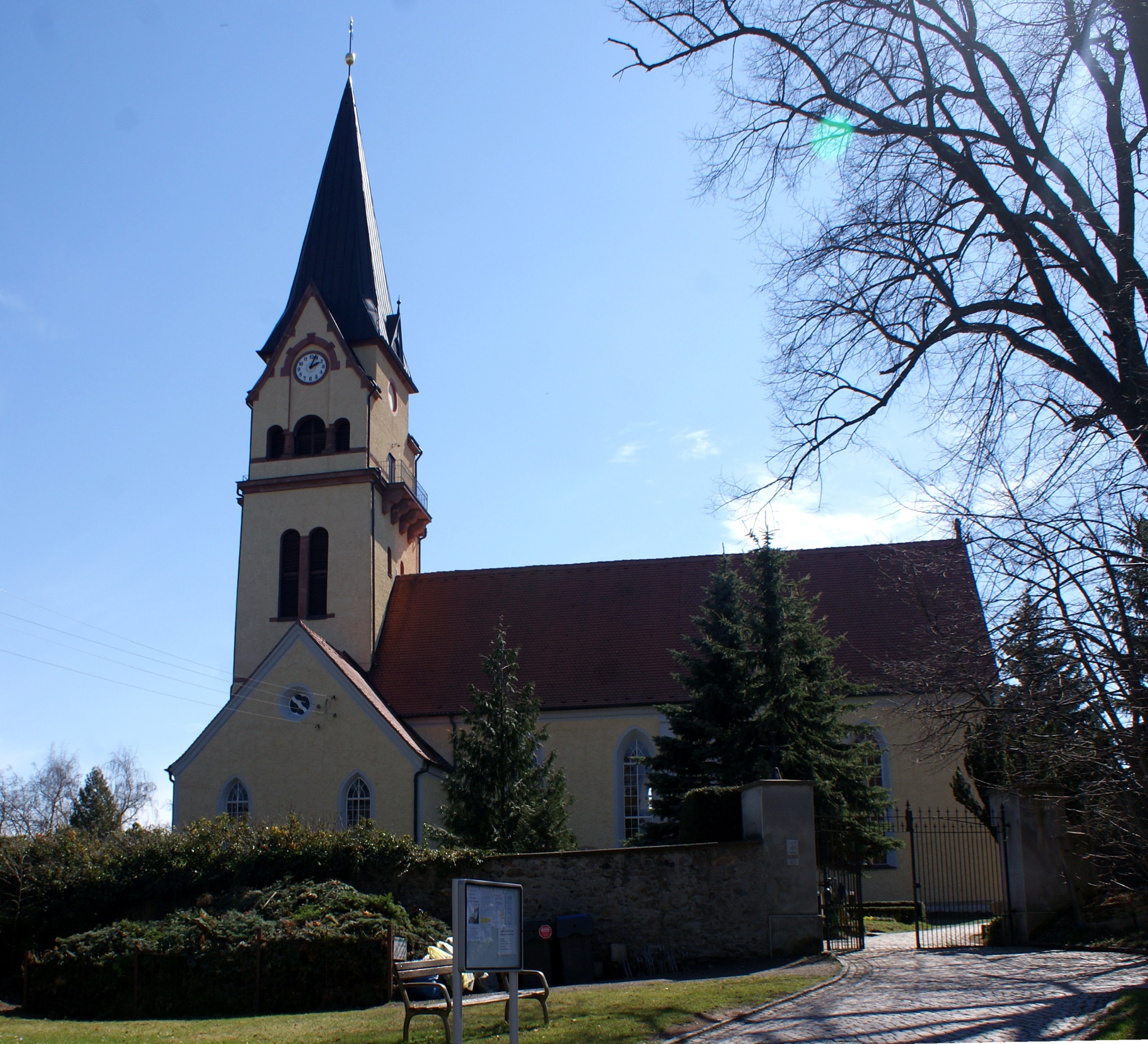 Kreuzbach-Orgel in der Kirche Hohnstädt – Motiv