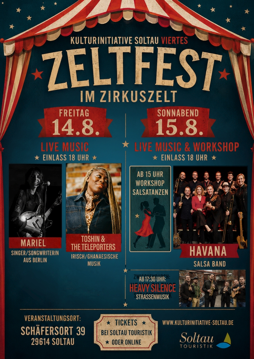4. Zeltfest im Zirkuszelt