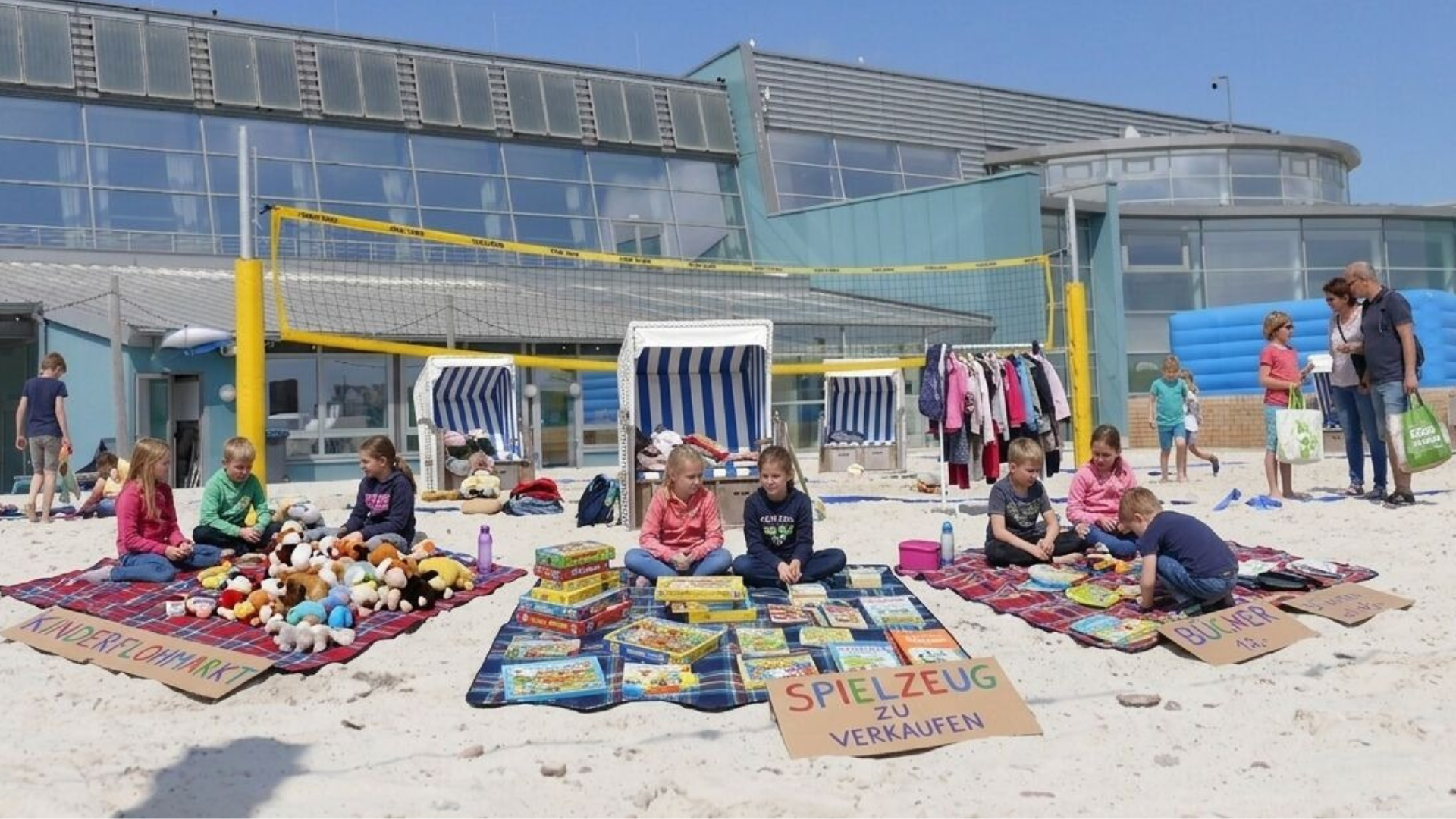 Kinderflohmarkt - von Kindern f&uuml;r Kinder