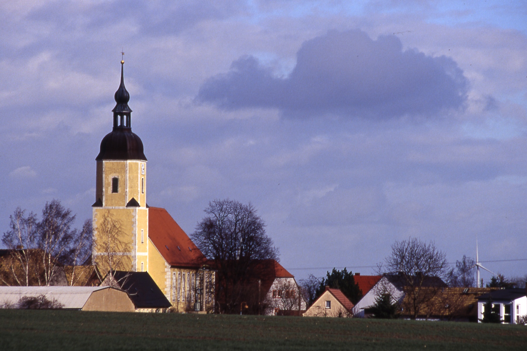 Kirche Zschoppach mit Staupitz-Ausstellung