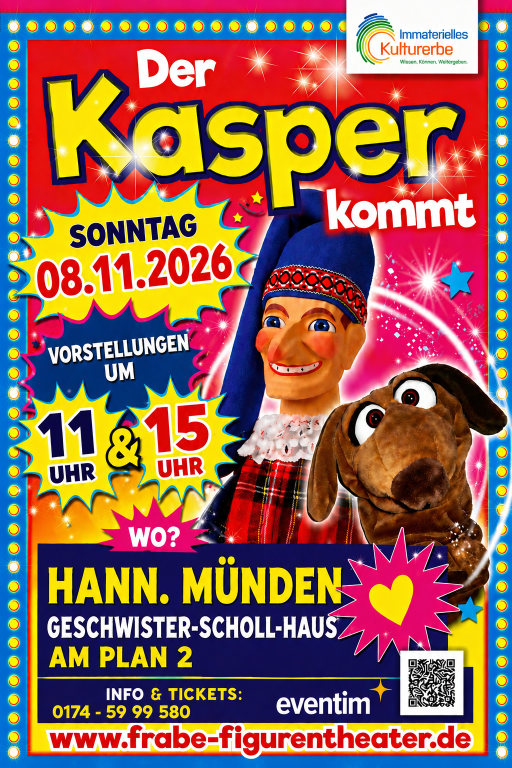 Der Kasper kommt! – Figurentheater für Kinder