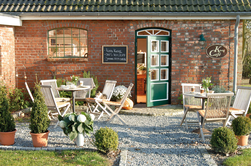 Koog Café, Wesselburenerkoog Landcafés in Dithmarschen