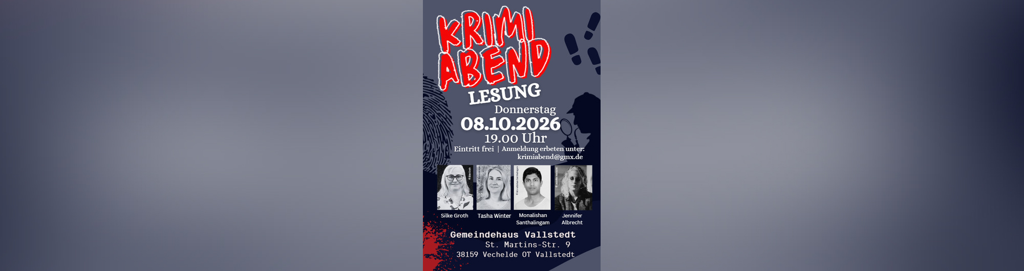 Krimi Abend Lesung