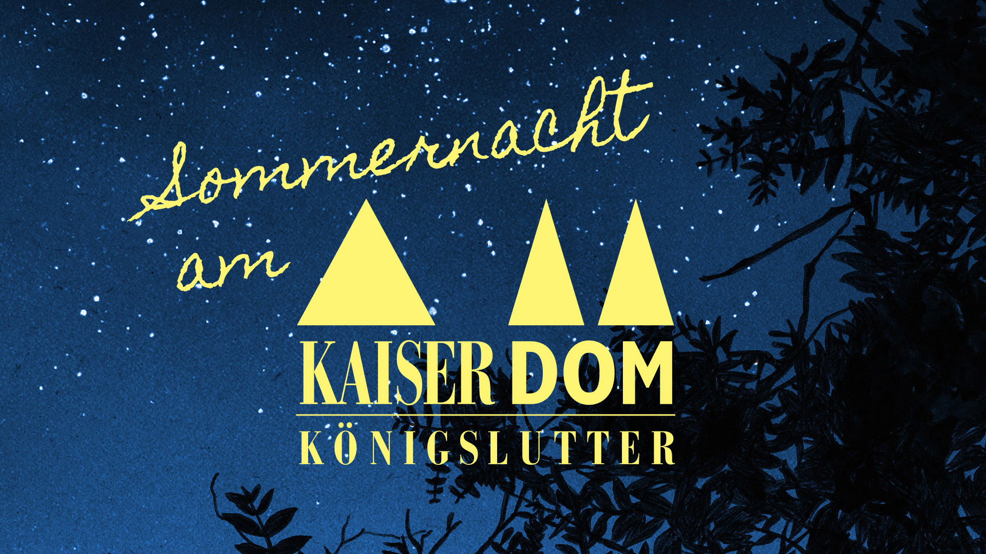 Sommernacht am Kaiserdom