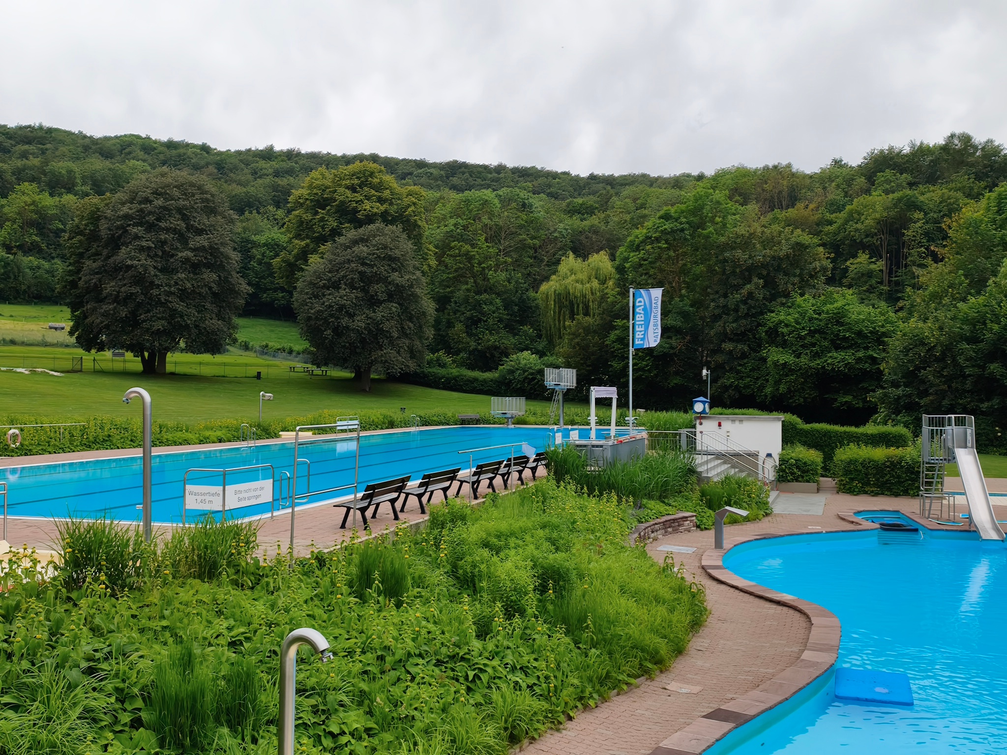 Freibad Ratsburgbad in Reyershausen
