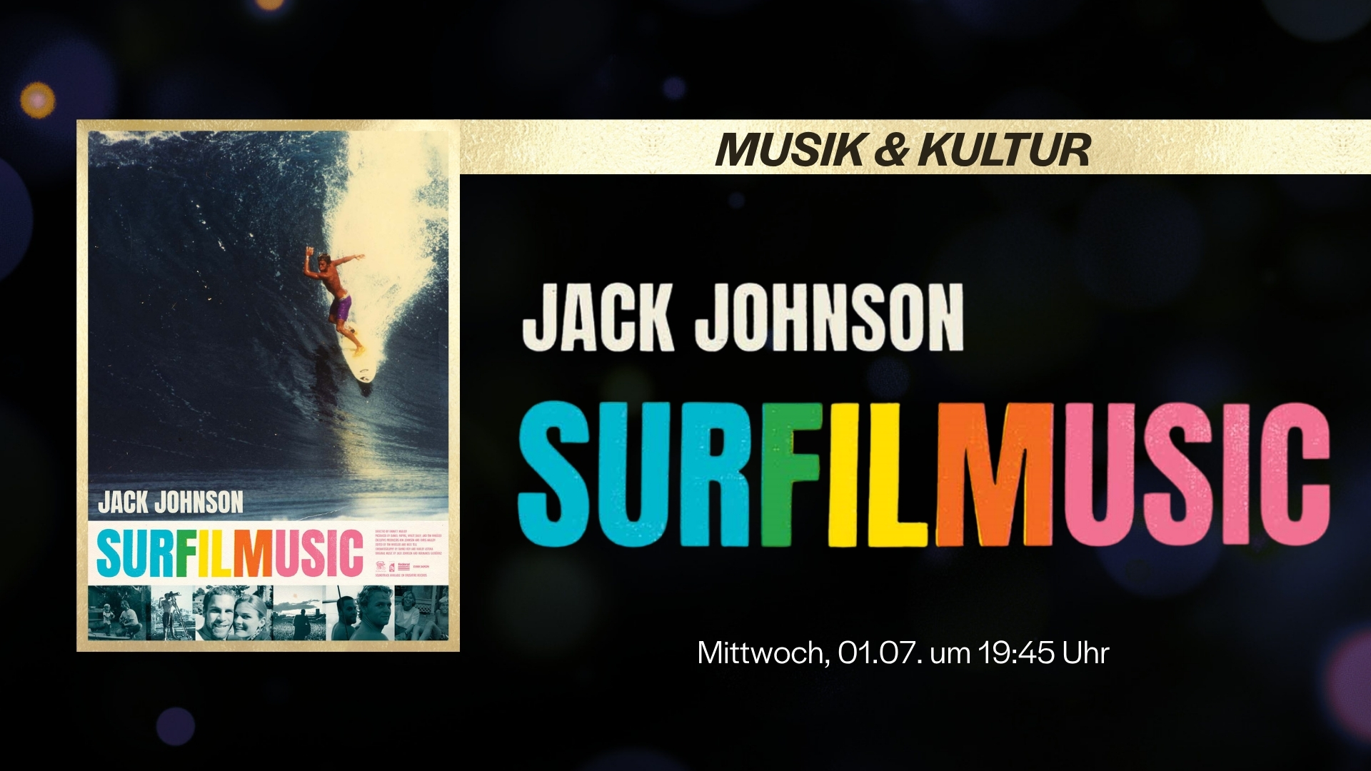 MUSIK & KULTUR: JACK JOHNSON - SURFILMUSIC