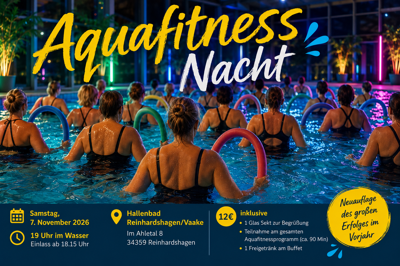 AQUA Fitness Nacht