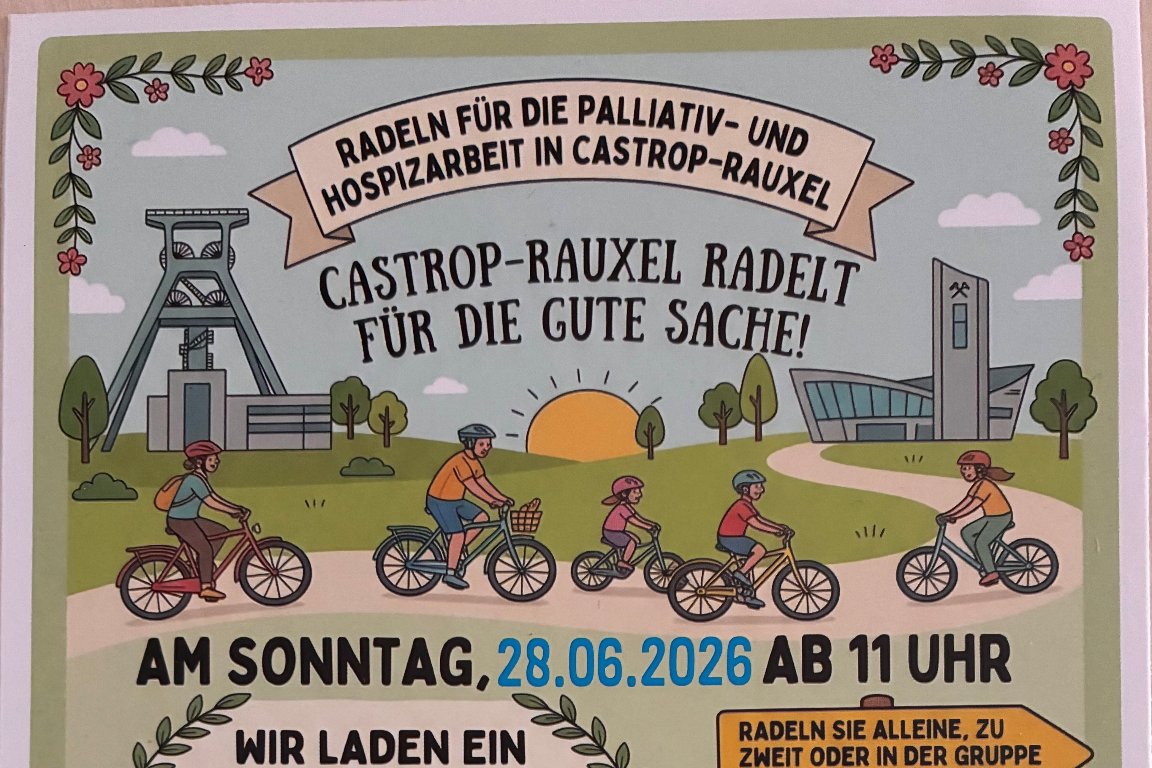 Vorschaubild - Radeln f&uuml;r die Palliativ- und Hospizarbeit in Castrop-Rauxel