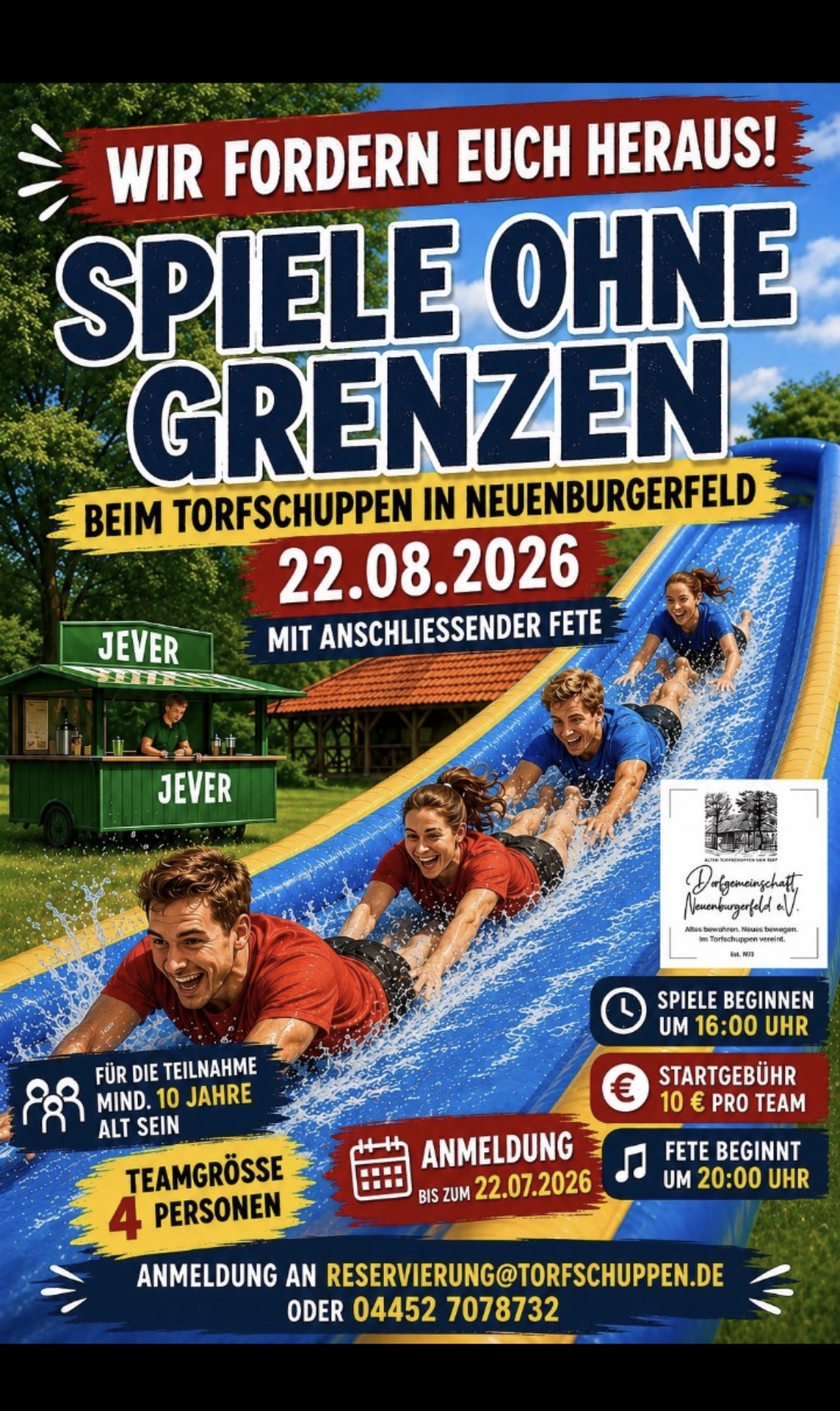 Spiele ohne Grenzen am Torfschuppen