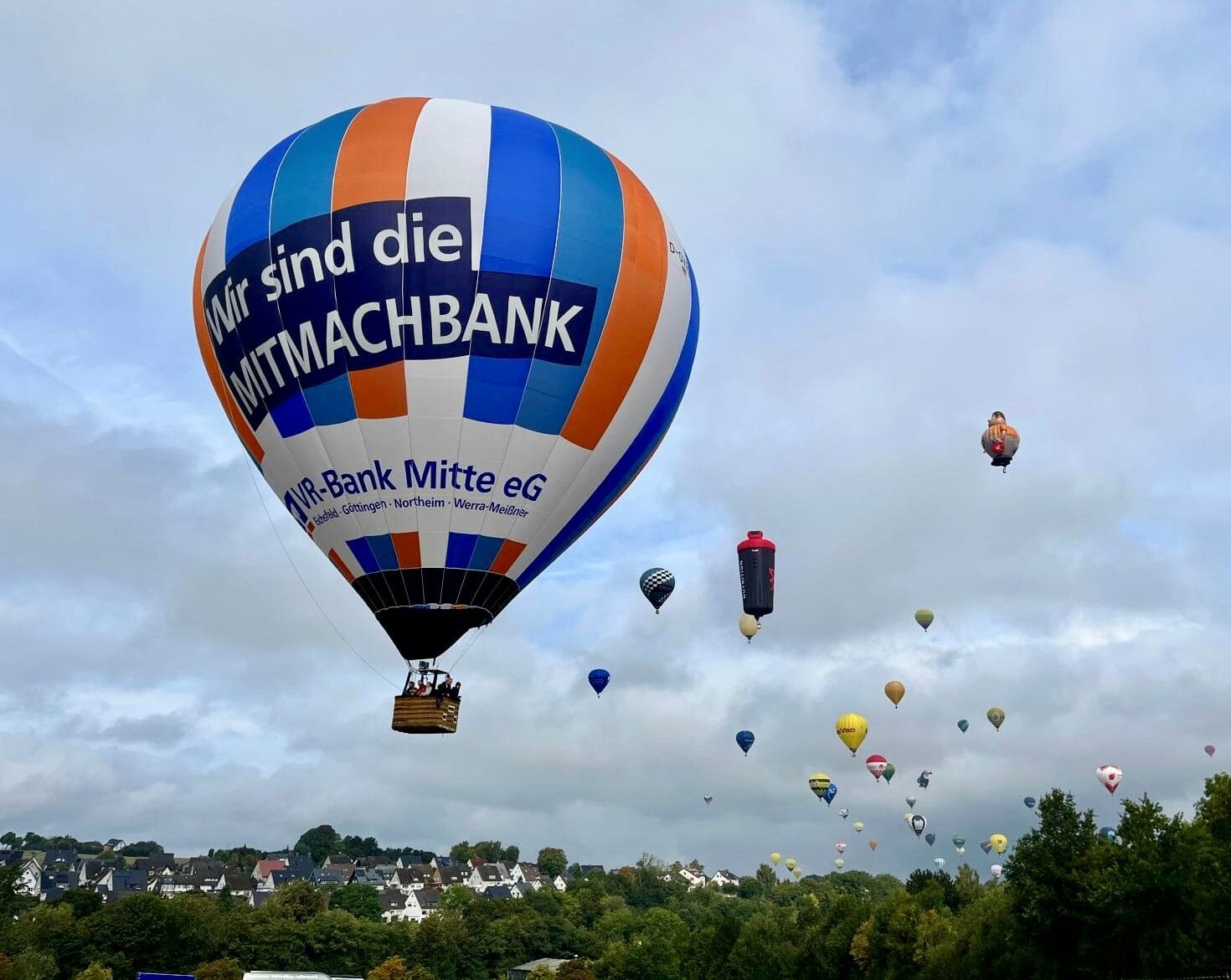 Das große Ballon-Spektakel auf der Landesgartenschau