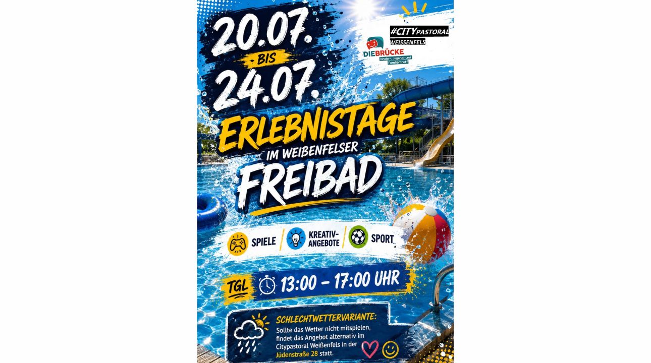 Erlebnistage im Wei&szlig;enfelser Freibad