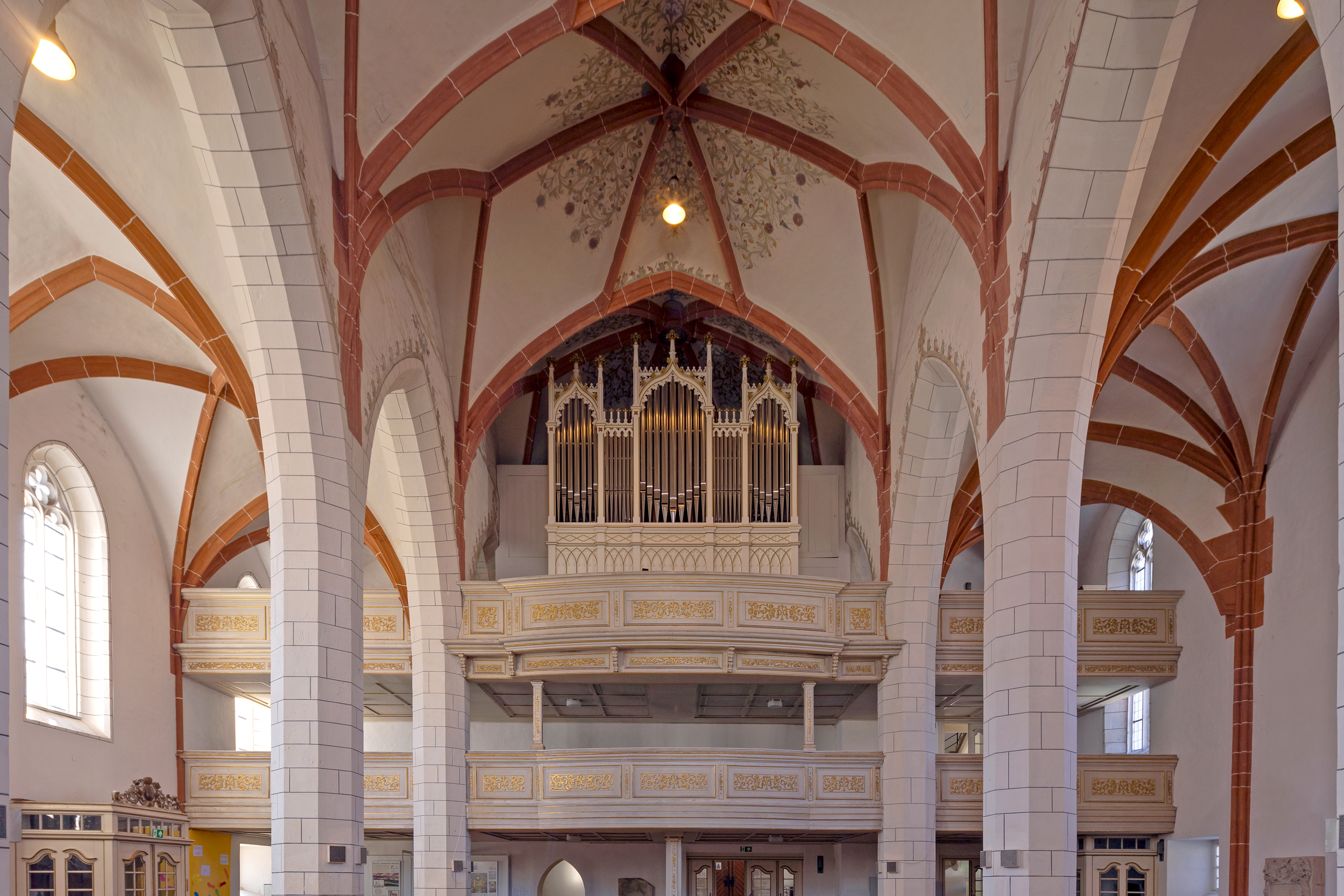 Kreutzbach-Orgel in der Pegauer Stadtkirche St. Laurentius – Motiv