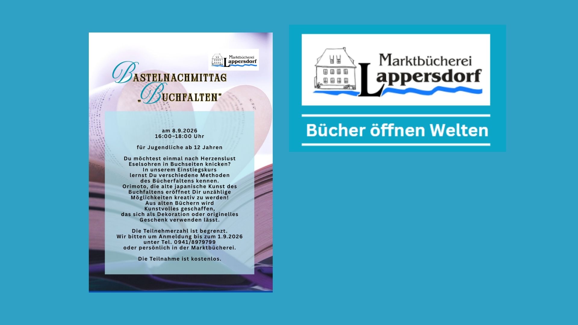 Bastelnachmittag „Buchfalten“