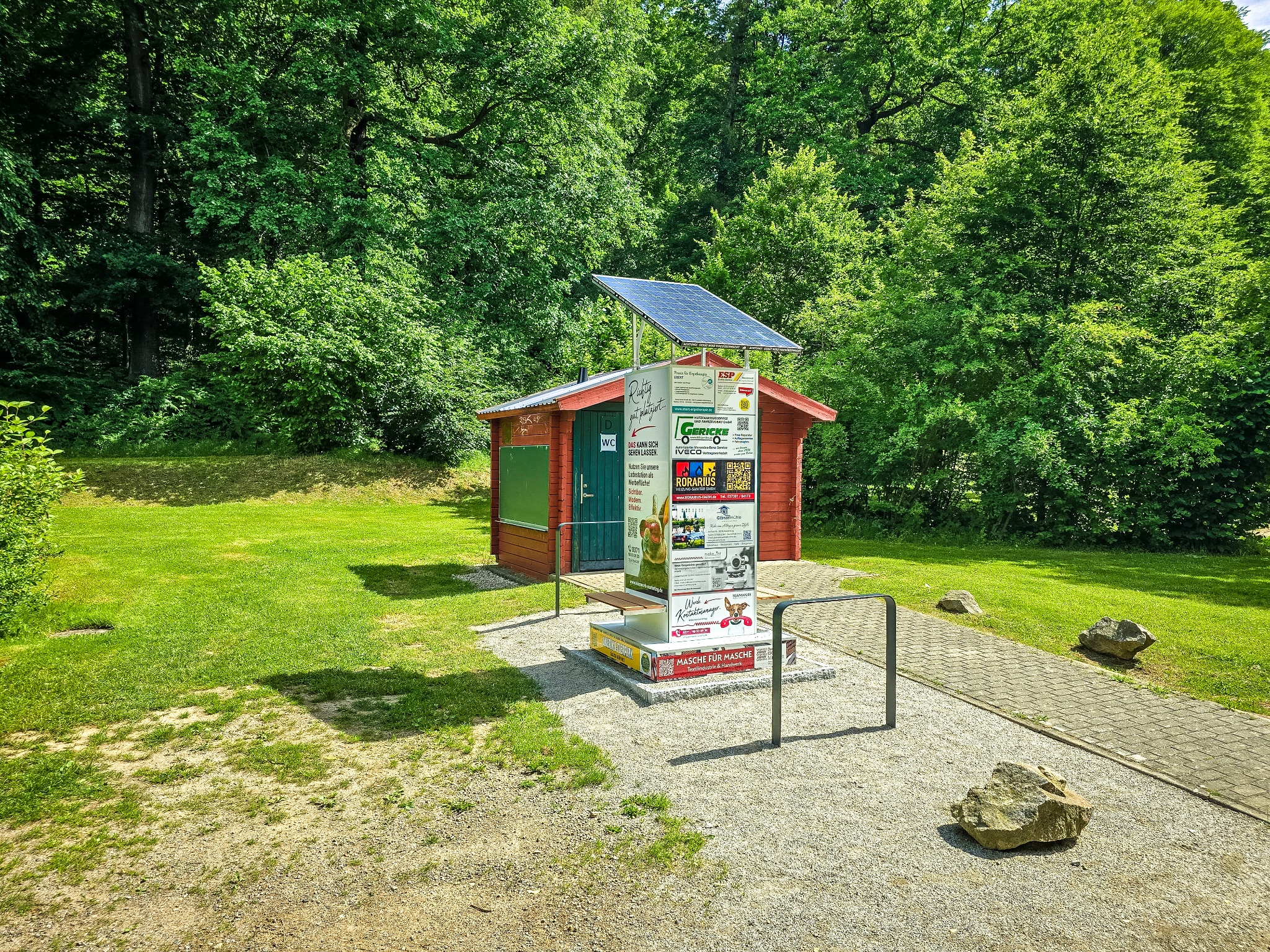E-Bike-Ladestation Wolkenburg – Motiv