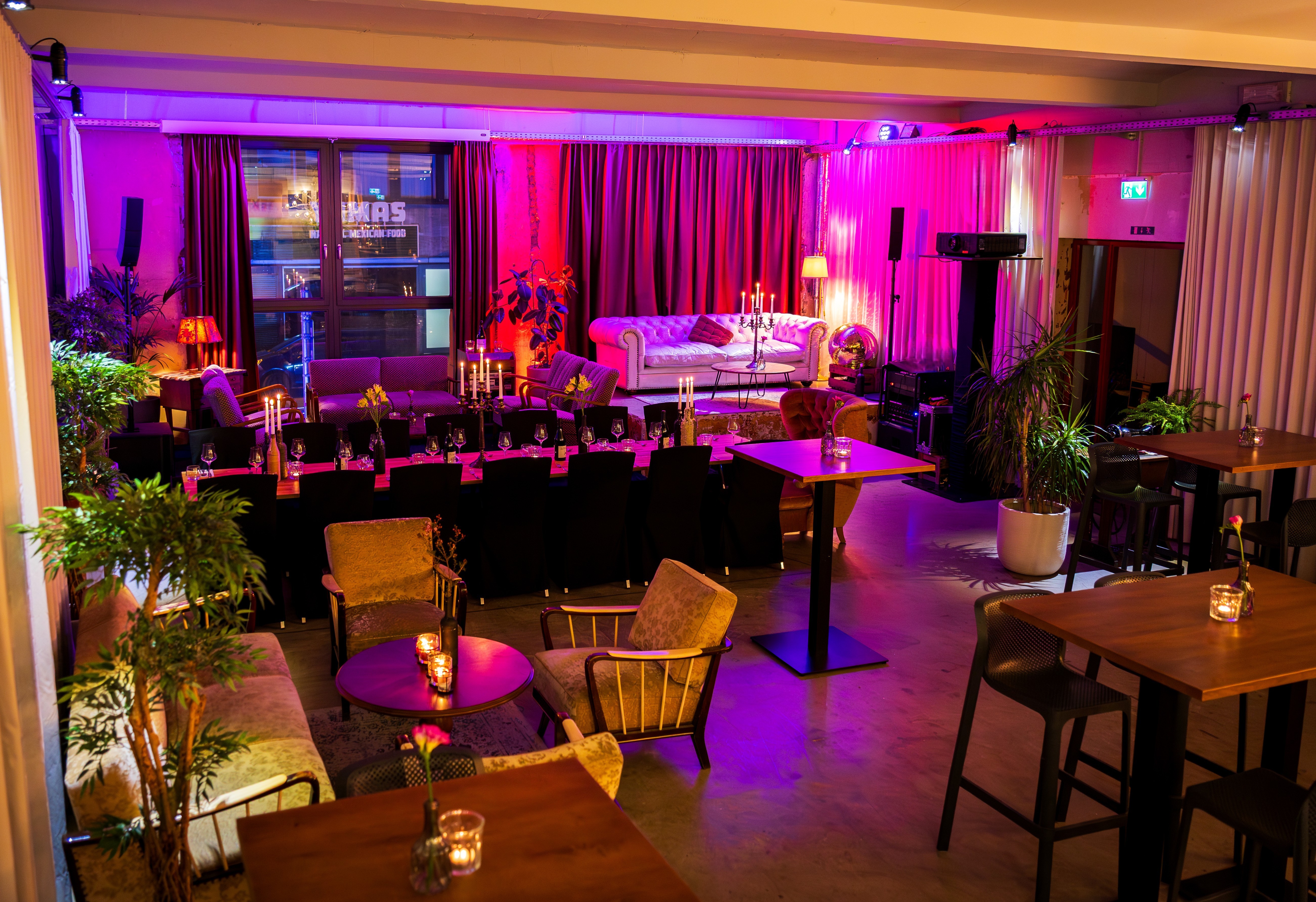 Alte Textilfabrik - Lounge- und Eventbereich