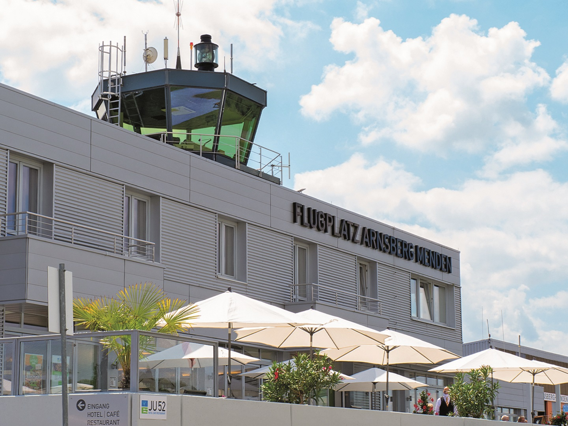 Terrasse und Tower
