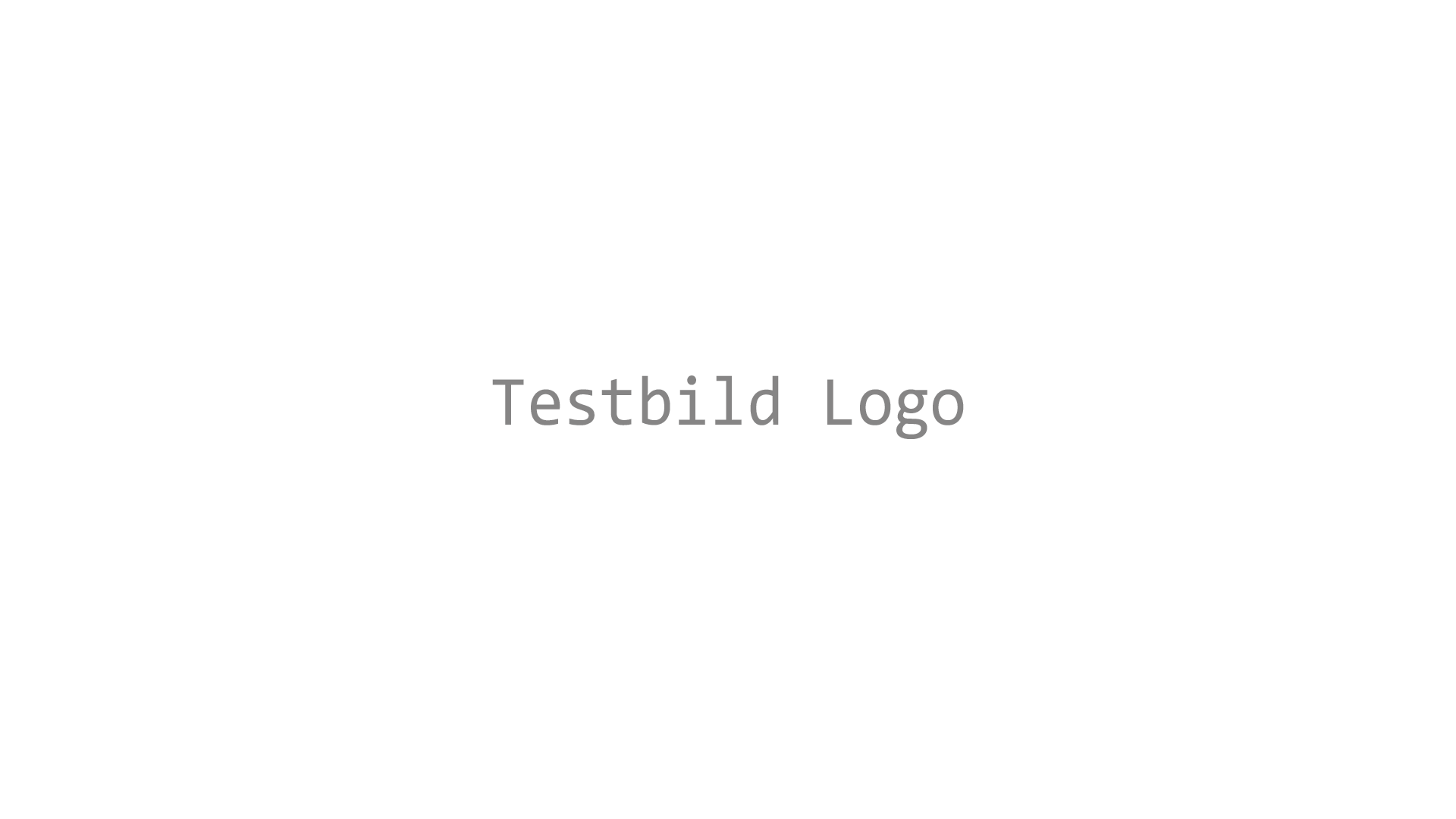 Testbild Logo Titel