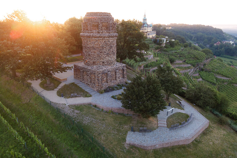 Bismarckturm Radebeul – Motiv