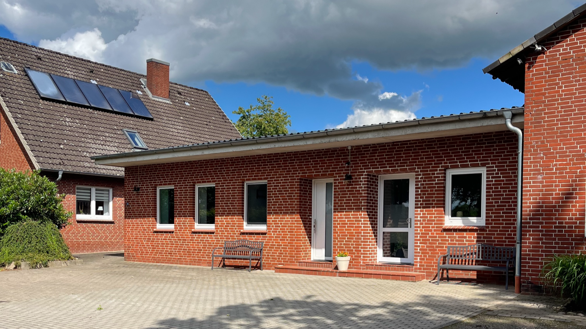 Außenansicht Ferienwohnungen Nord und Süd Hof Ehrichs
