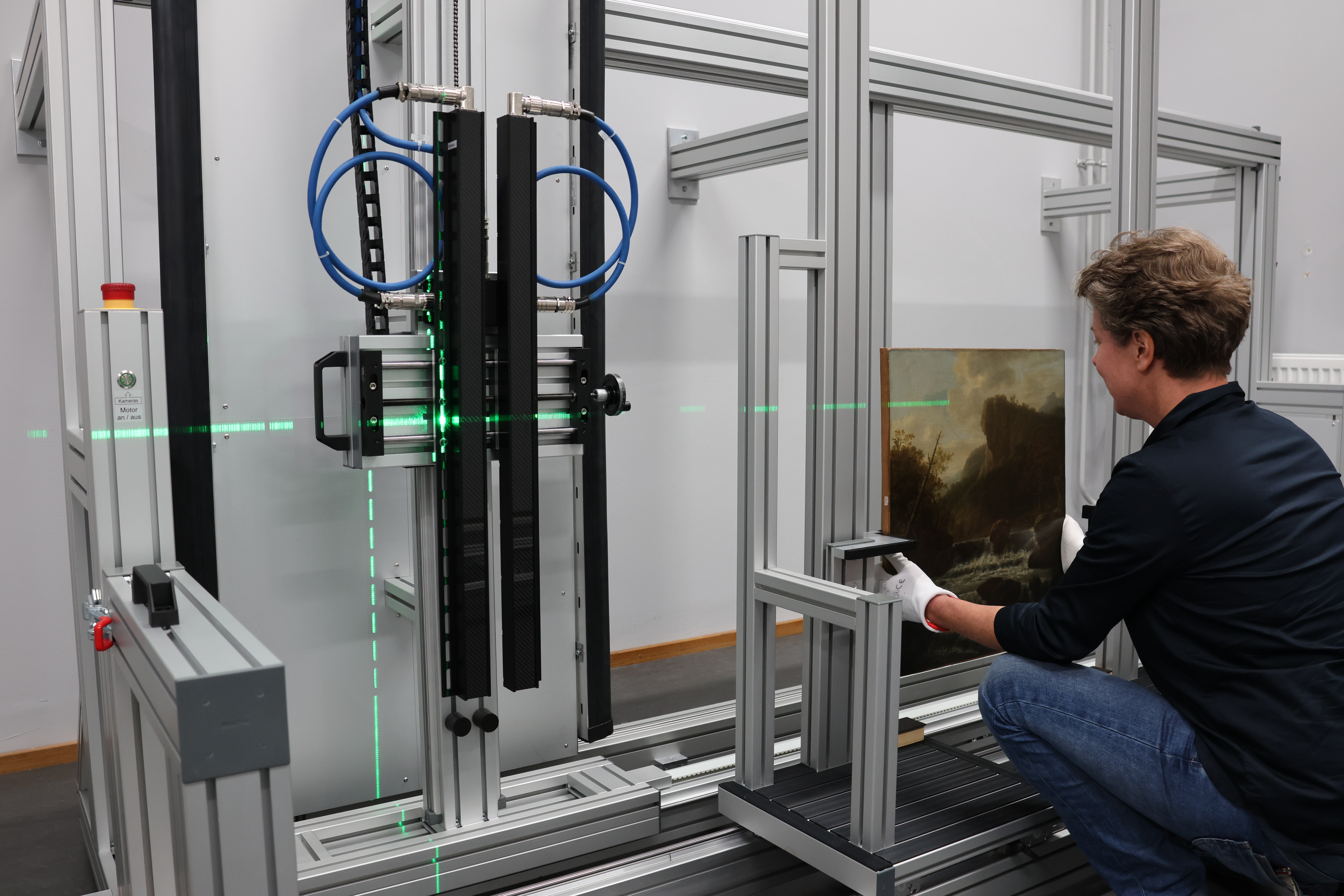 Blick hinter die Kulissen – Durchleuchtet: Kunst und Röntgentechnologie