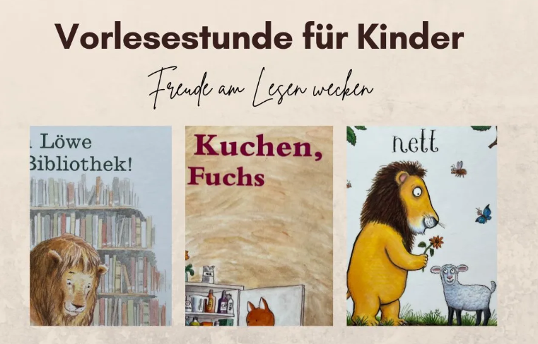 Vorlesestunde für Kinder - Freude am Lesen wecken