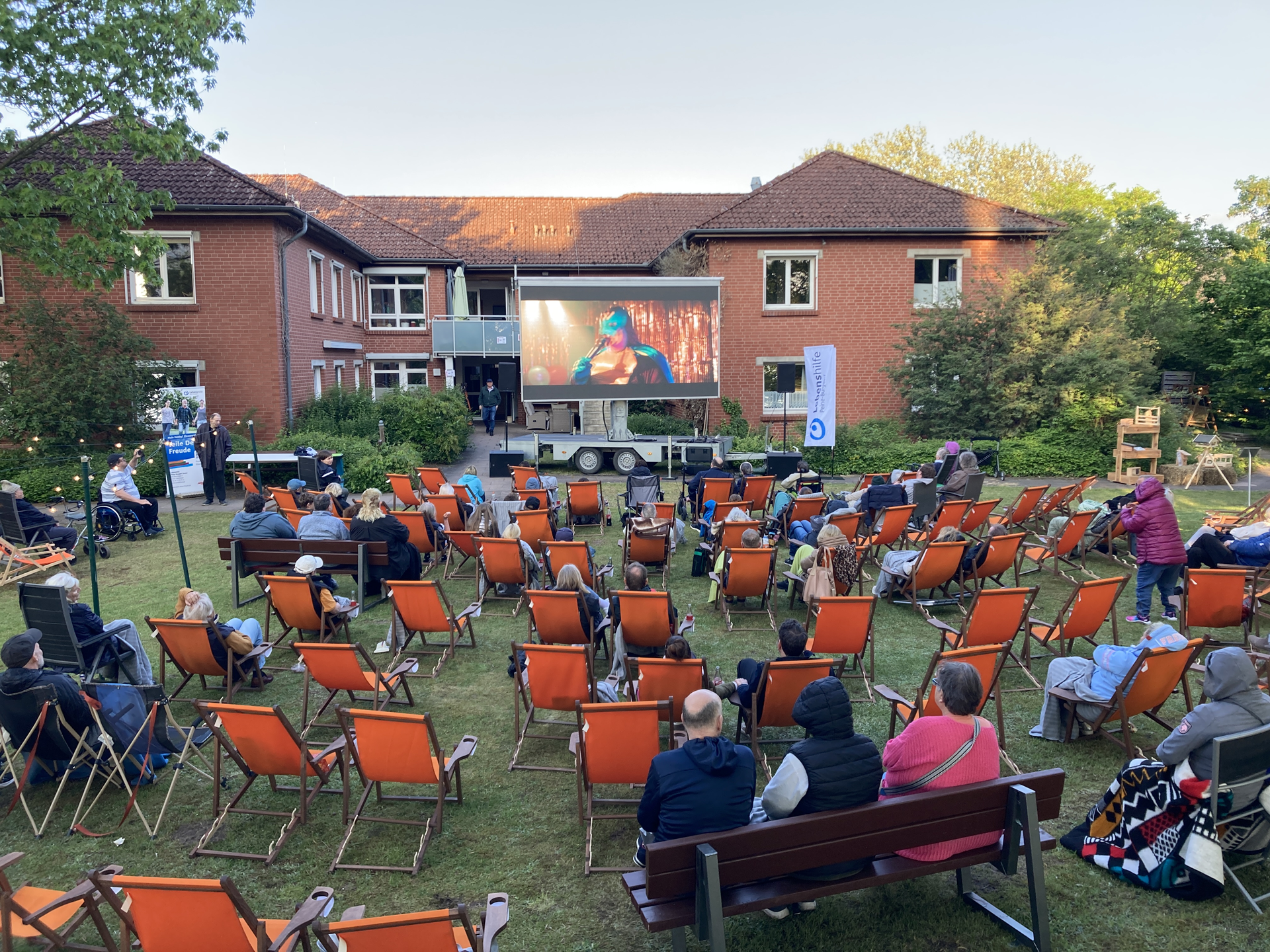 "Kino im Freien" der Lebenshilfe Peine-Burgdorf