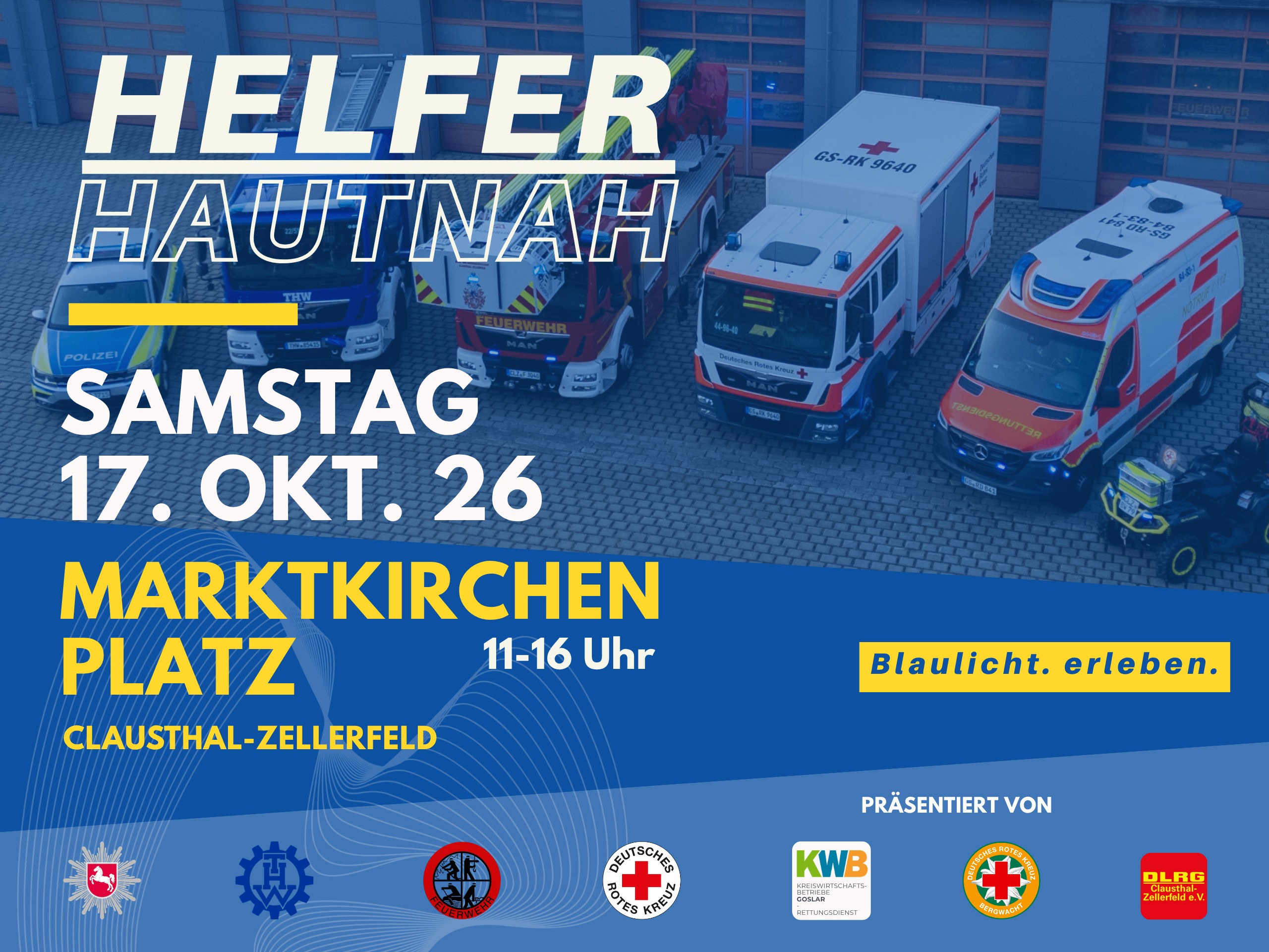 Blaulichttag - Helfer Hautnah