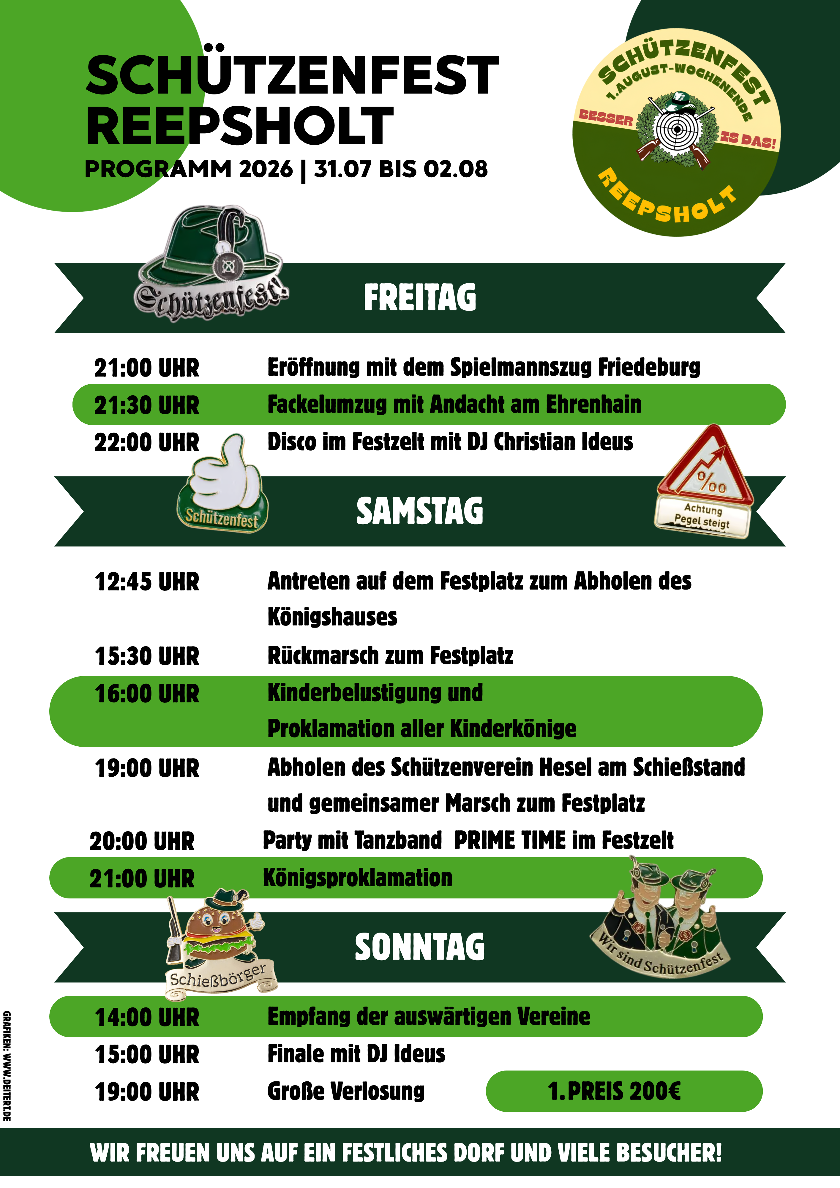 Sch&uuml;tzenfest Reepsholt
