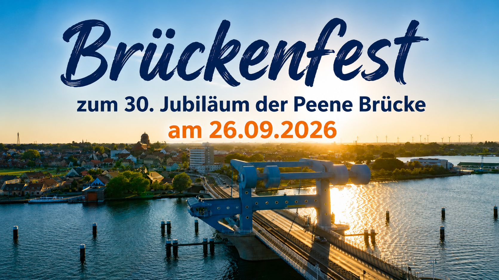 Brückenfest zum 30. Jubiläum der Peene- Brücke