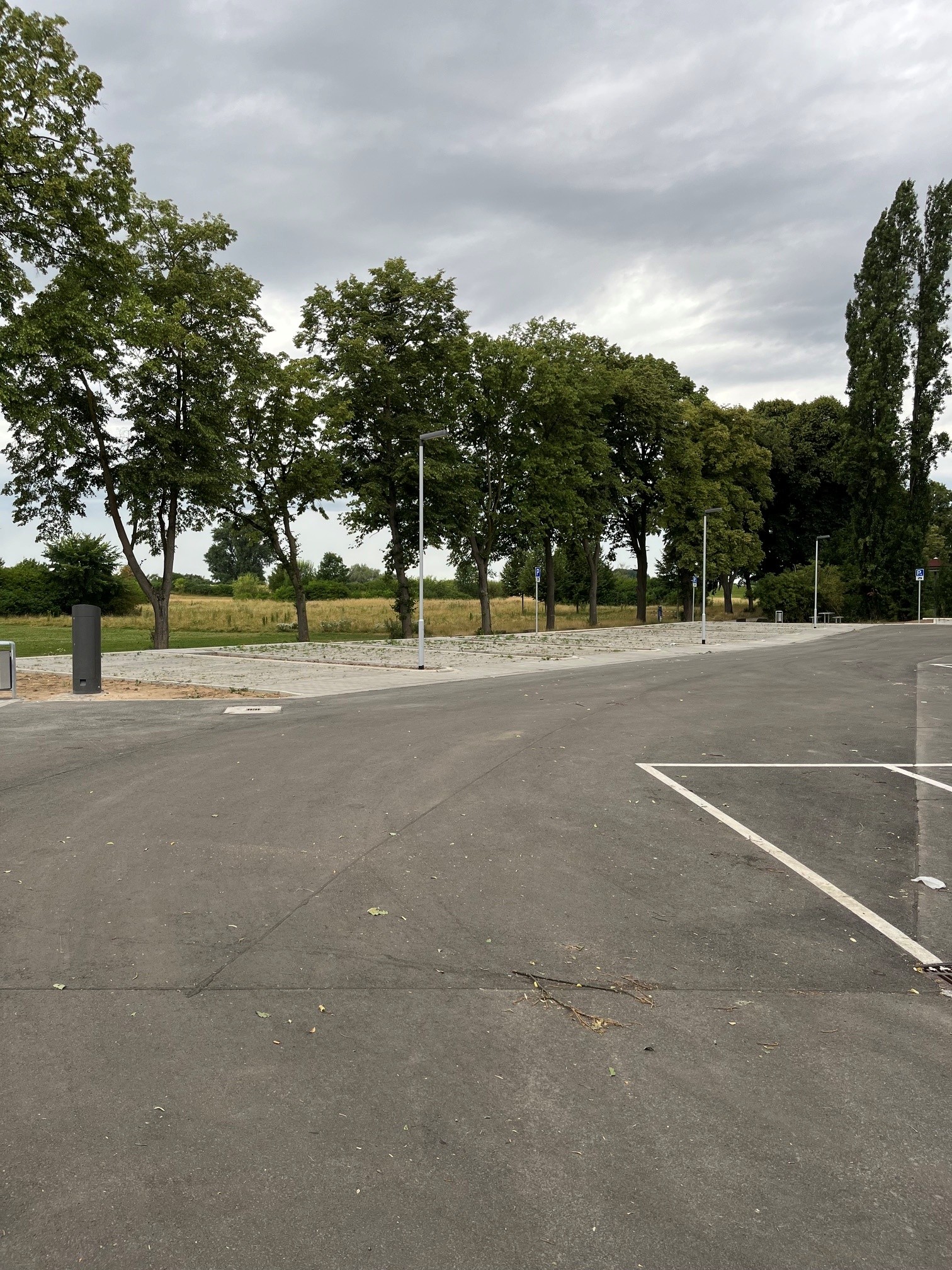 Wohnmobilstellplätze am Landschaftspark Rheinbogen, Monheim am Rhein