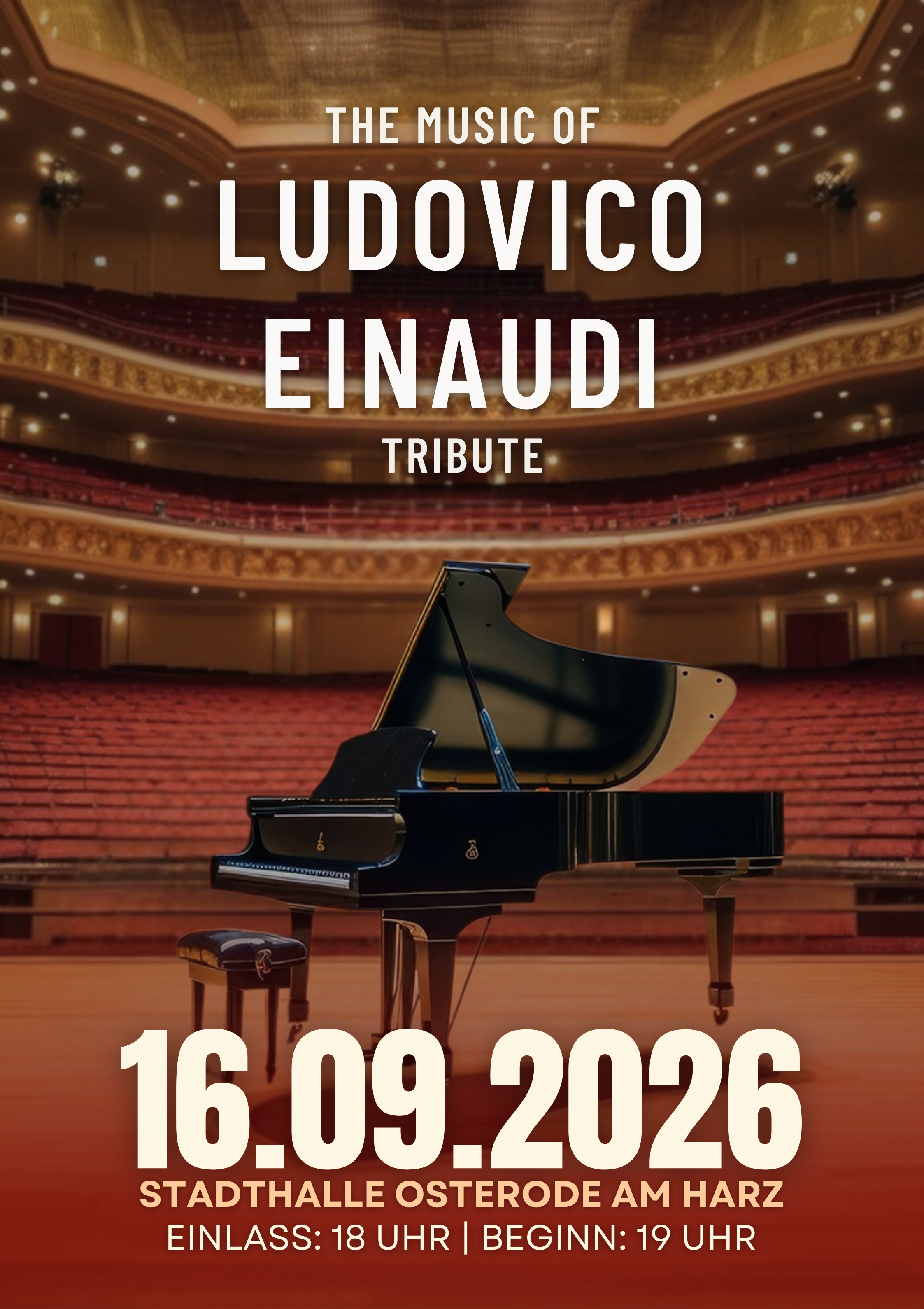 The Music of Ludovico Einaudi - Tribute-Klavierkonzert