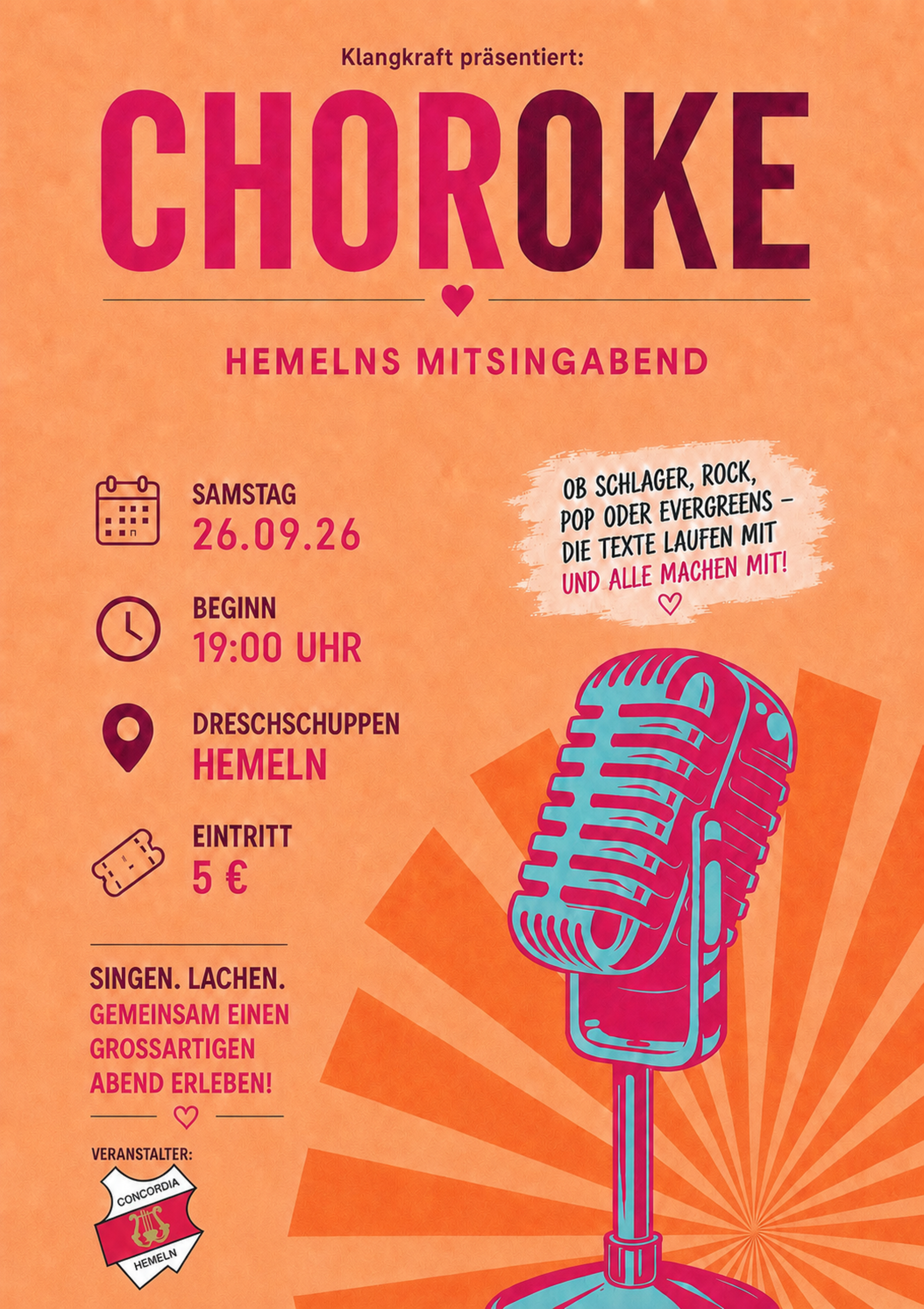 Choroke - Hemelns Mitsingabend