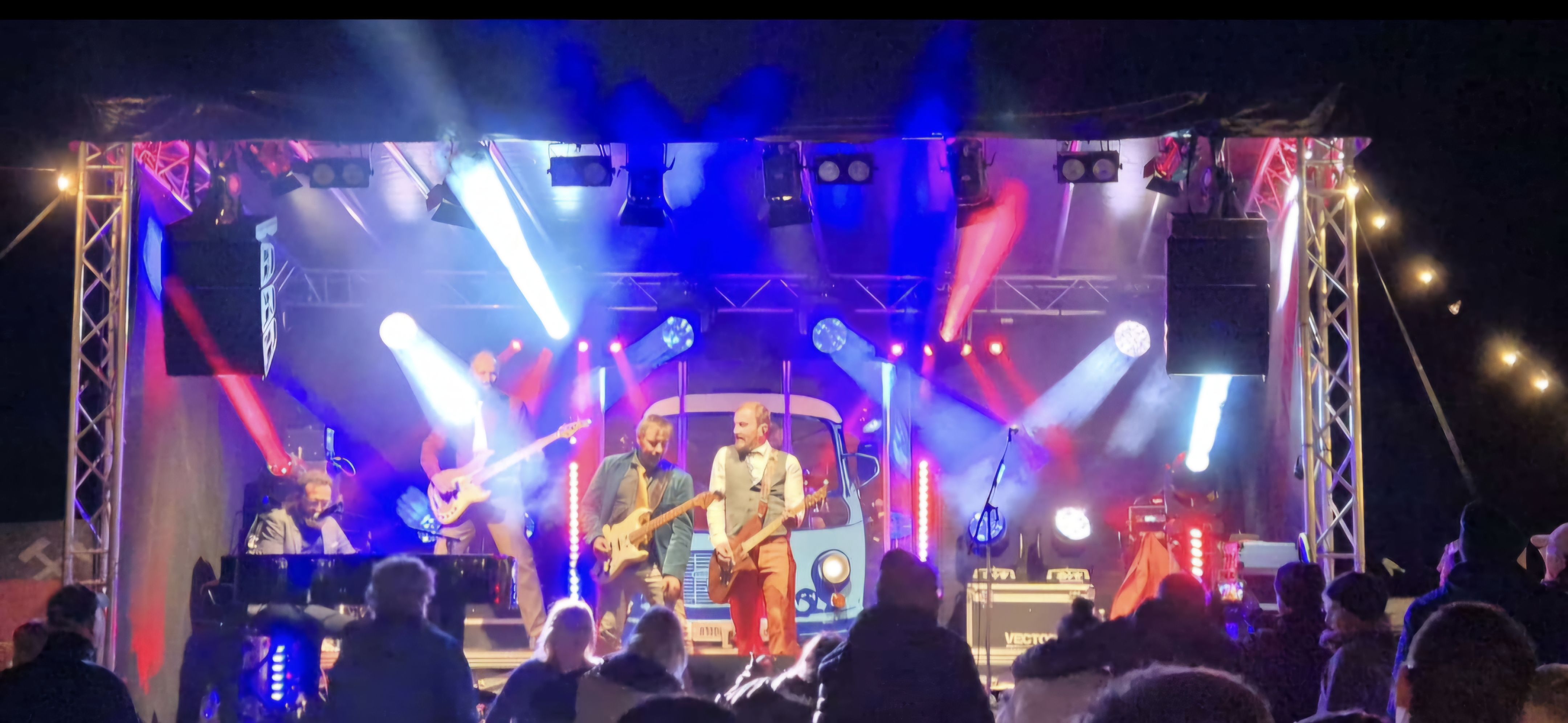 Ostrock-Party mit der B1000 Band am Besucherbergwerk