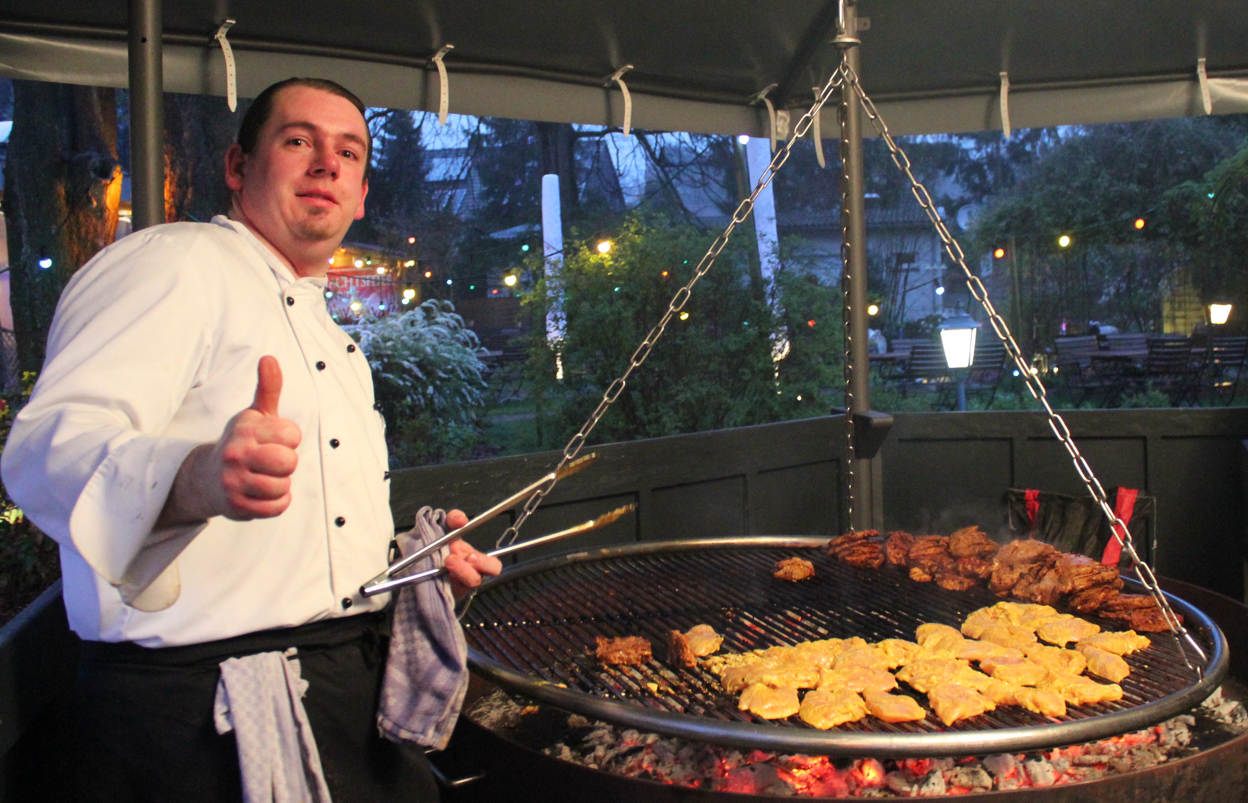 BBQ im Sommergarten