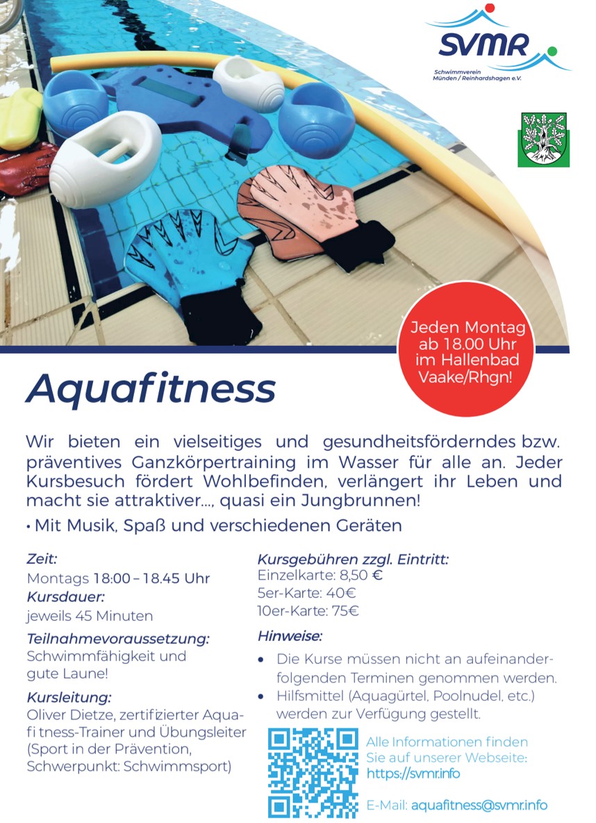 Offener AQUA-Fit Kurs