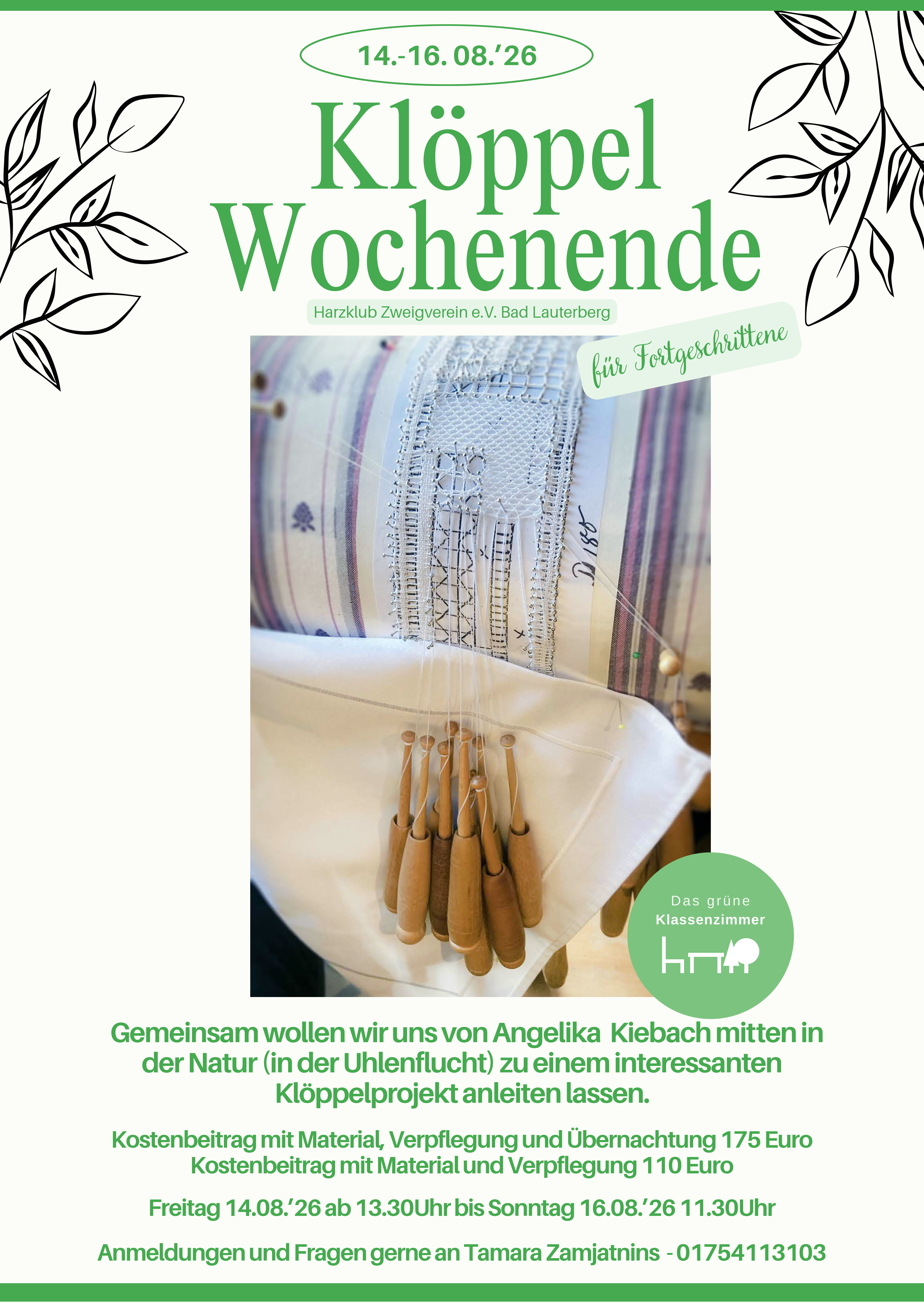 Klöppel-Wochenende