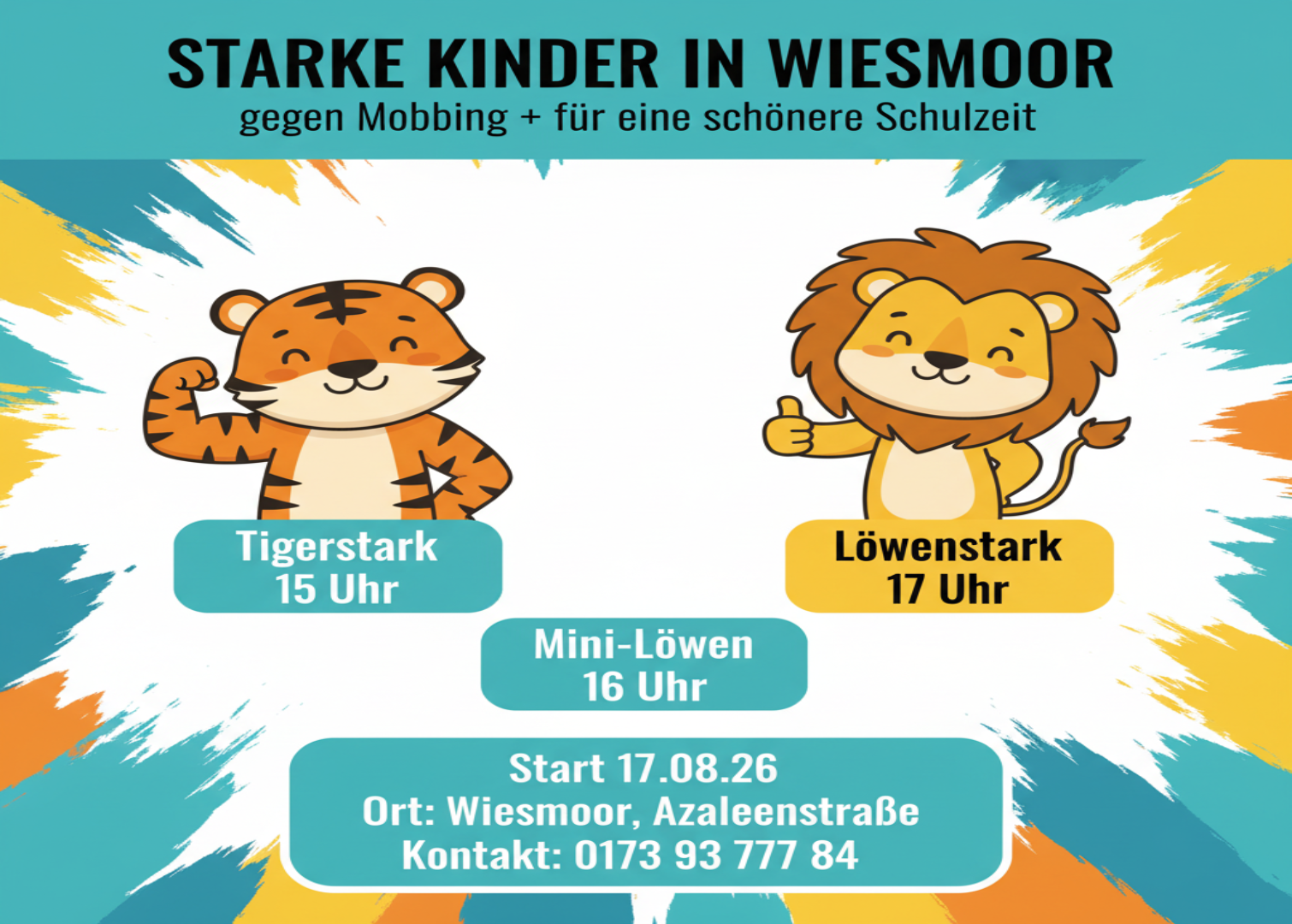 Gewaltfreistark - Starke Kinder in Wiesmoor