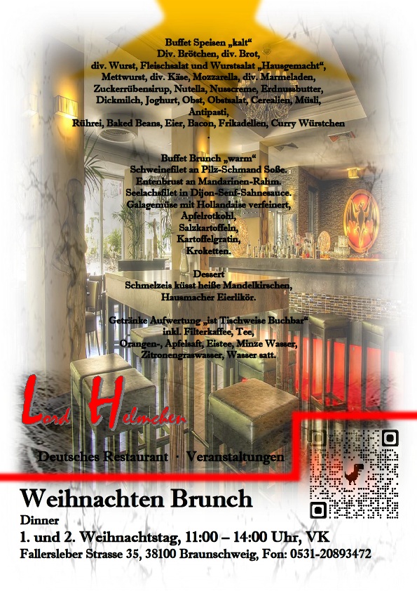 Weihnachtsbrunch 2. Weihnachtstag