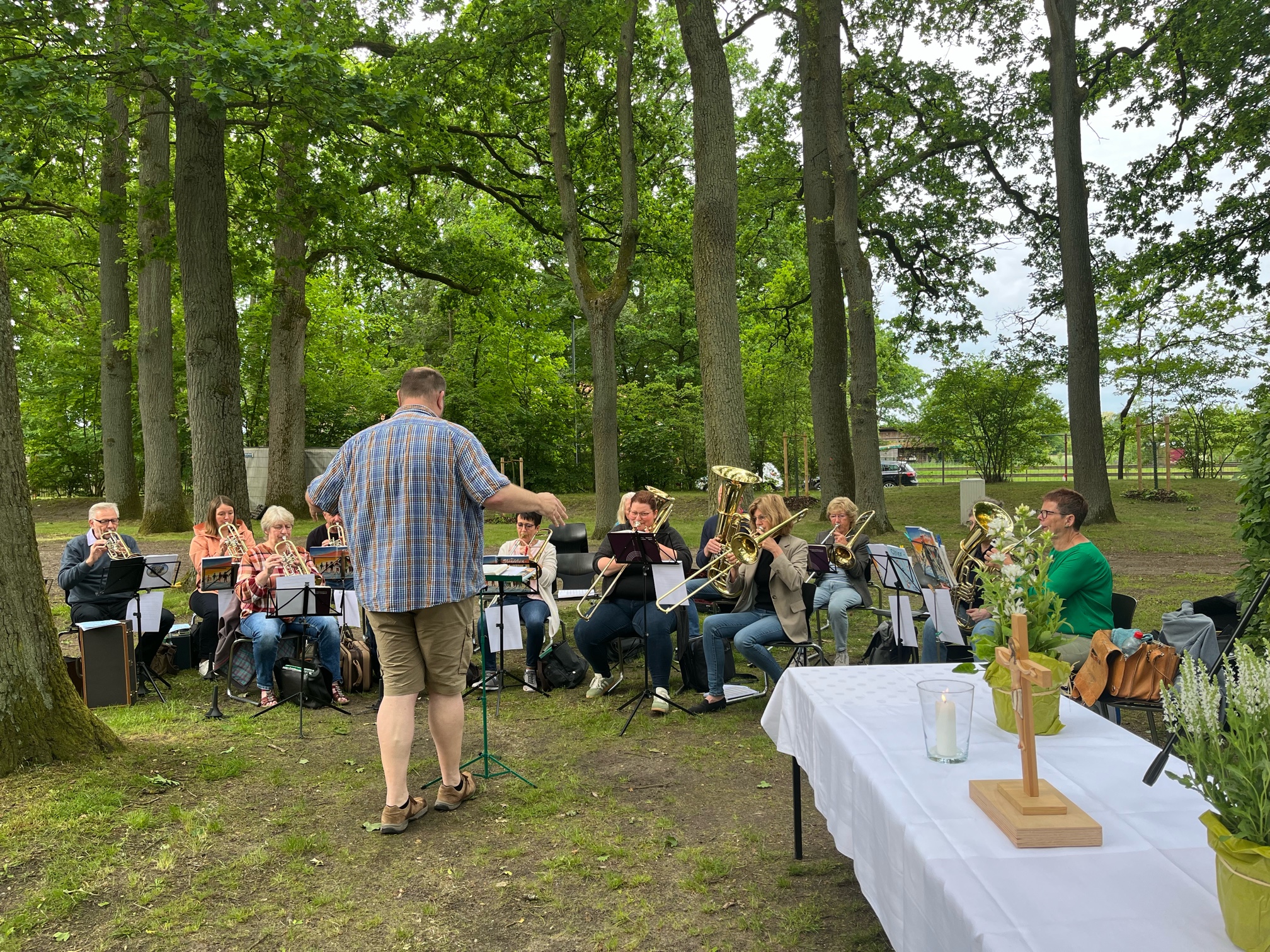 Serenade zum 130 jährigen Bestehen des Posaunenchores