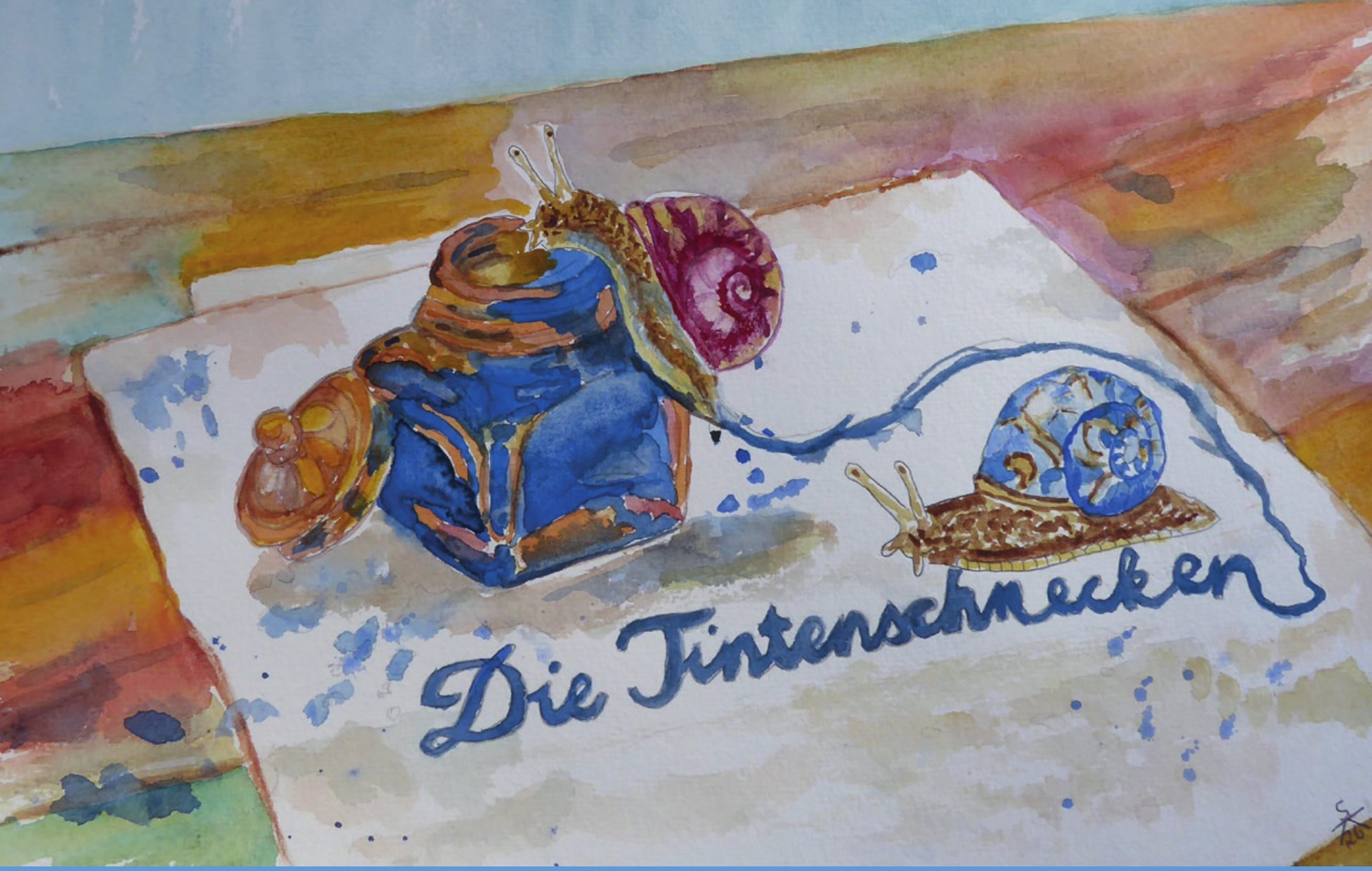 Lesung der "Tintenschnecken"