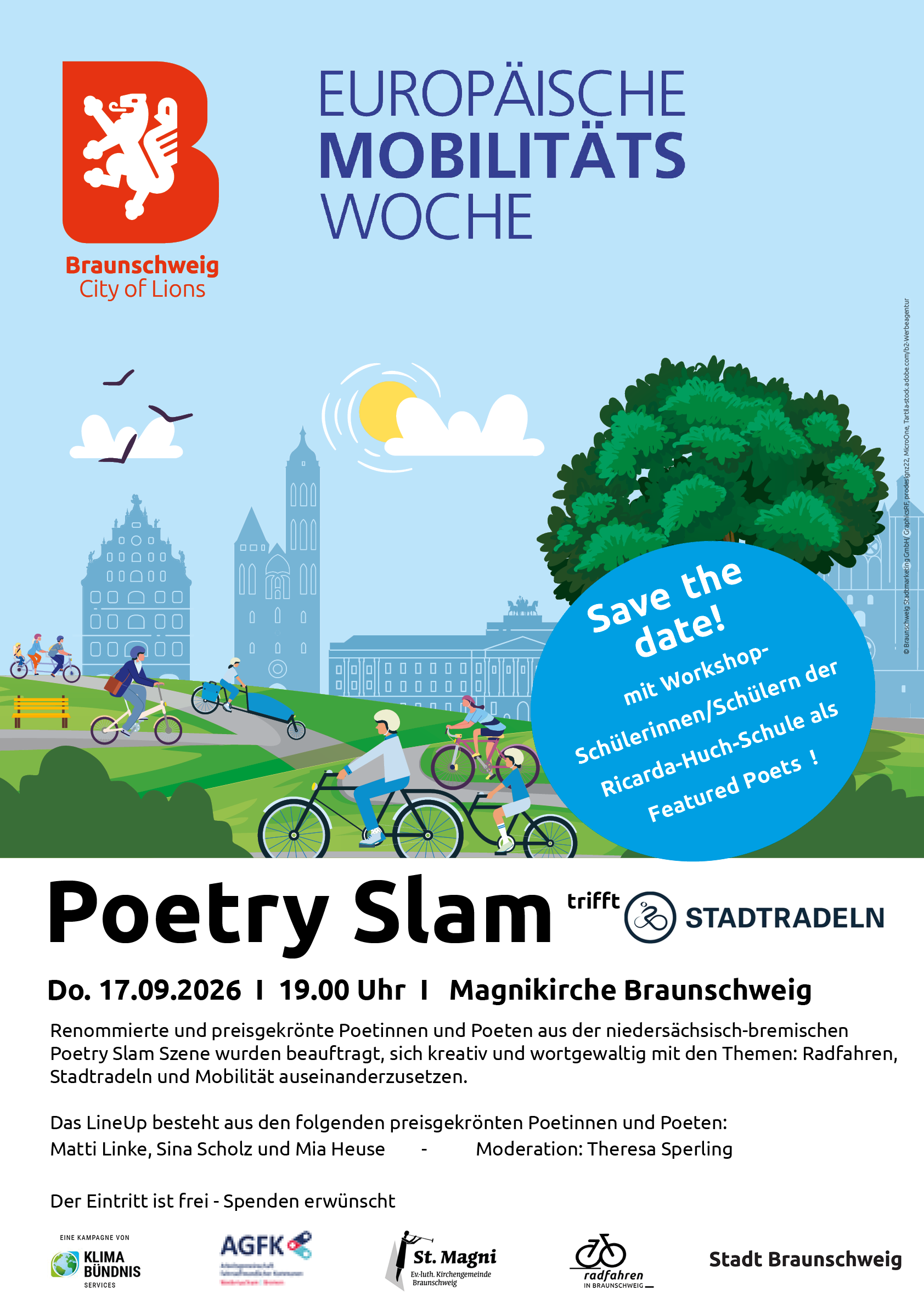 Poetry Slam trifft STADTRADELN