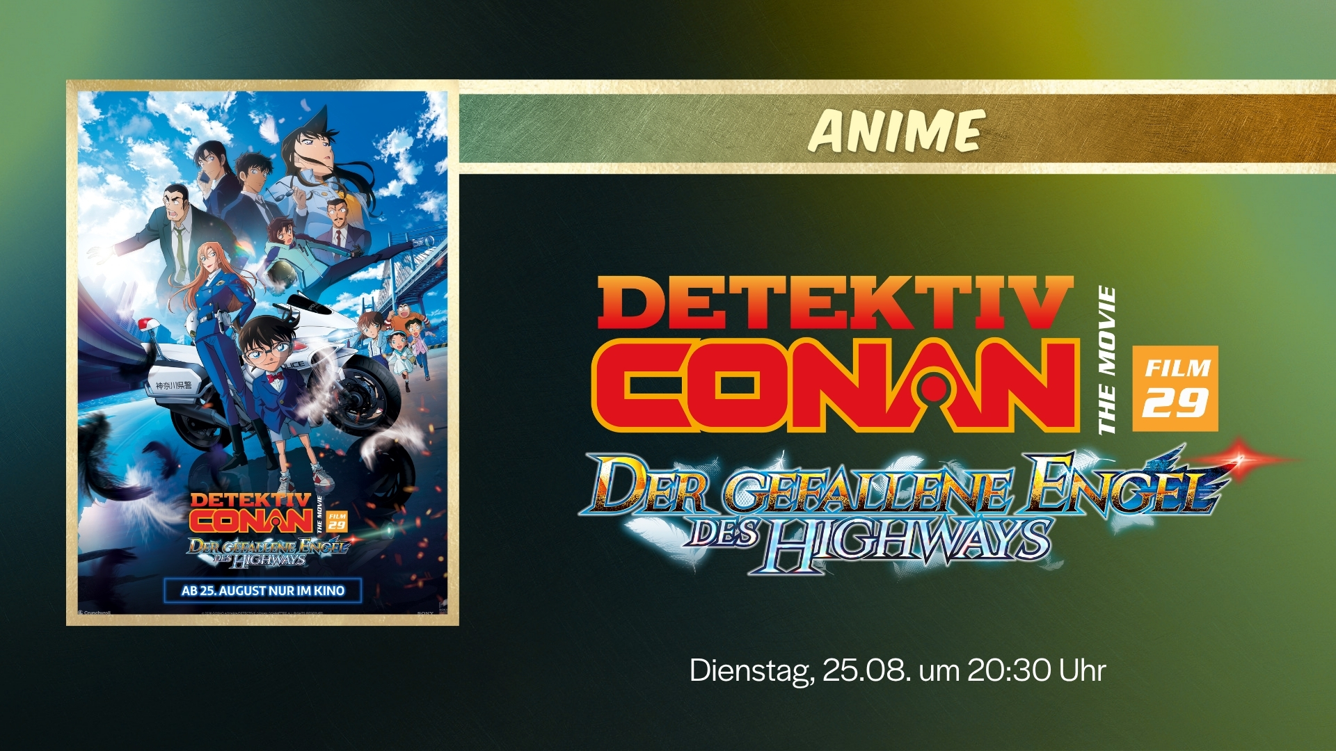 ANIME: DETEKTIV CONAN FILM 29 - Der gefallene Engel des Highways