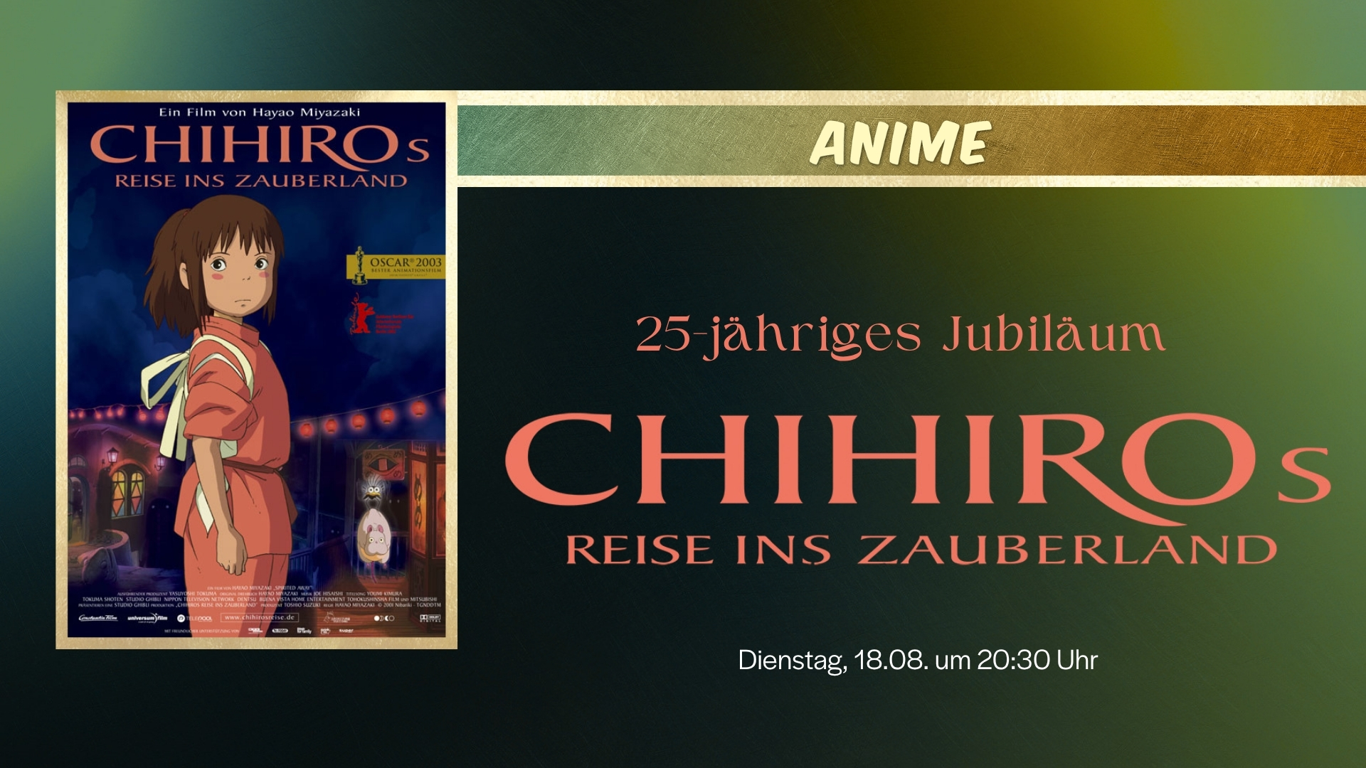 ANIME: CHIHIROS REISE INS ZAUBERLAND