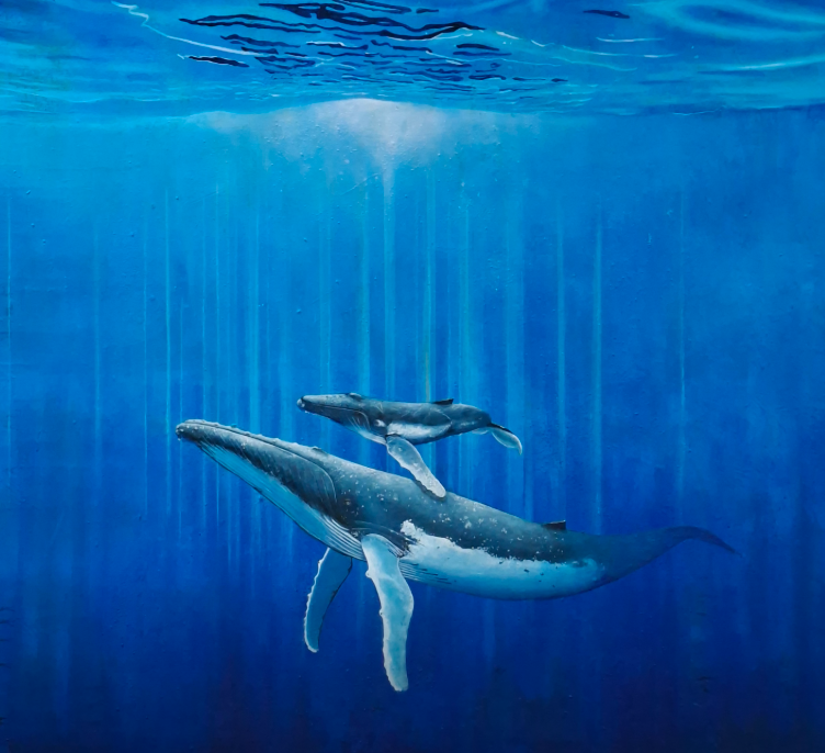 Der Geist in den Wassern - triff den Künstler - in der Galerie S. Wachter