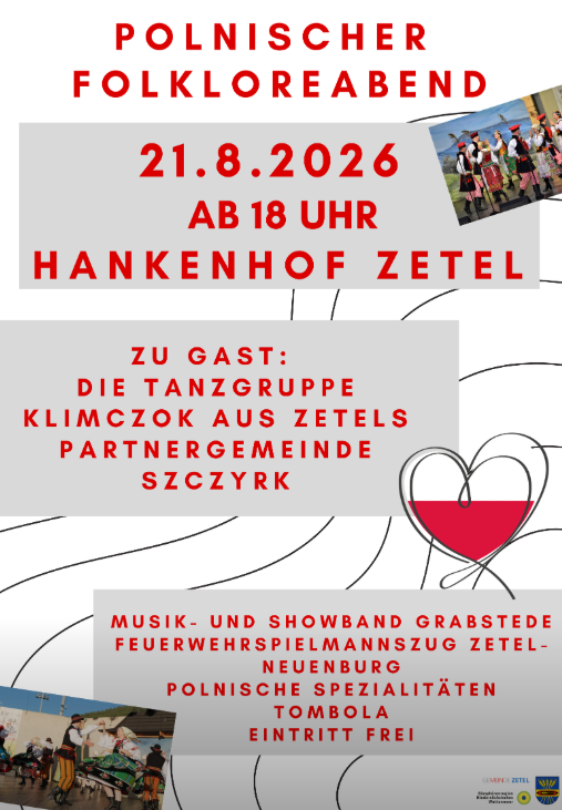 Polnischer Folkloreabend mit der Tanzgruppe Klimczok