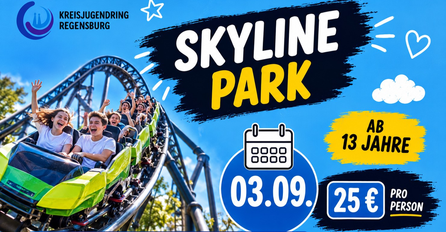 Freizeitfahrt in den Skyline Park