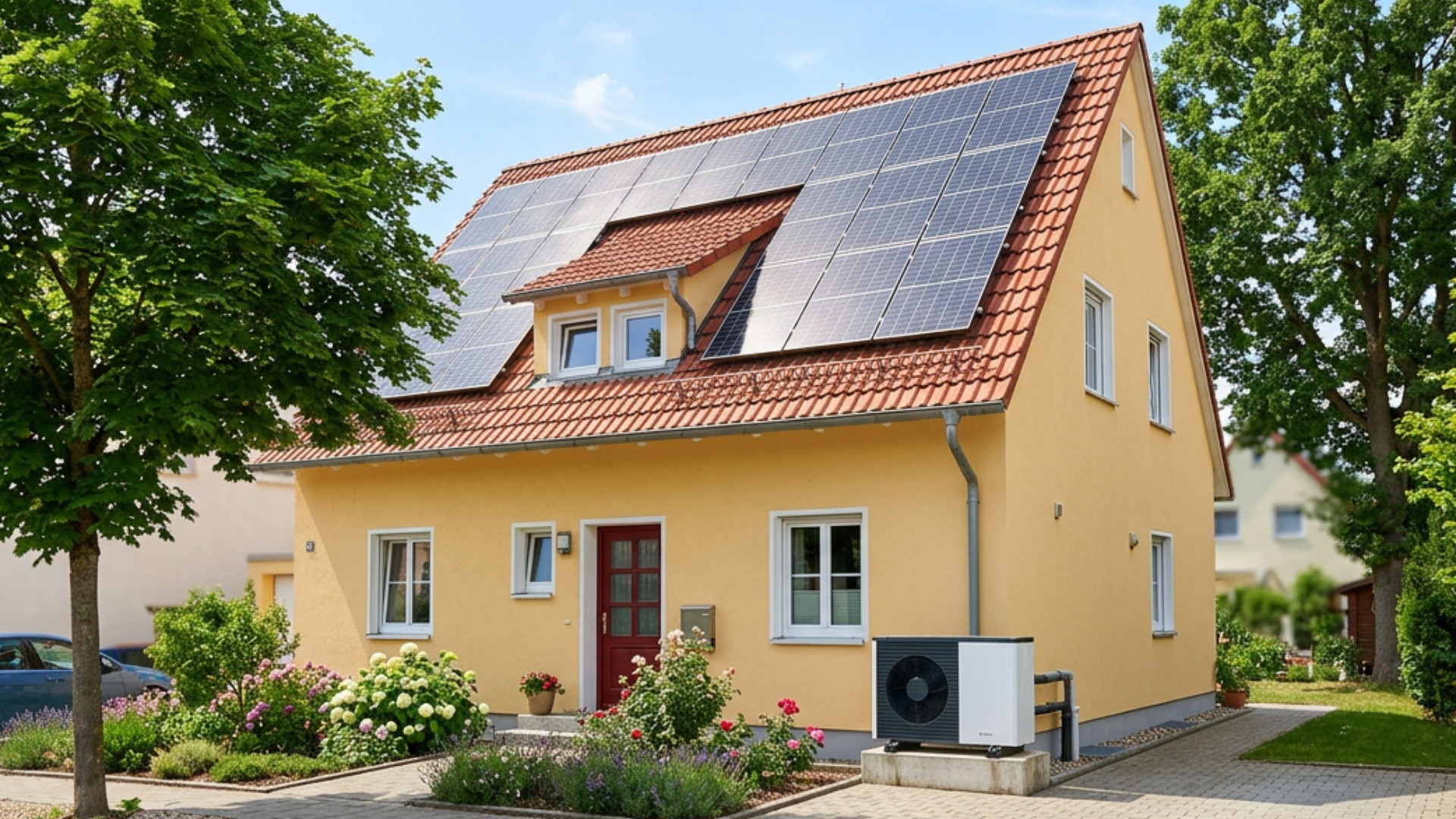 Modernisierung mit der Wärmepumpe im System