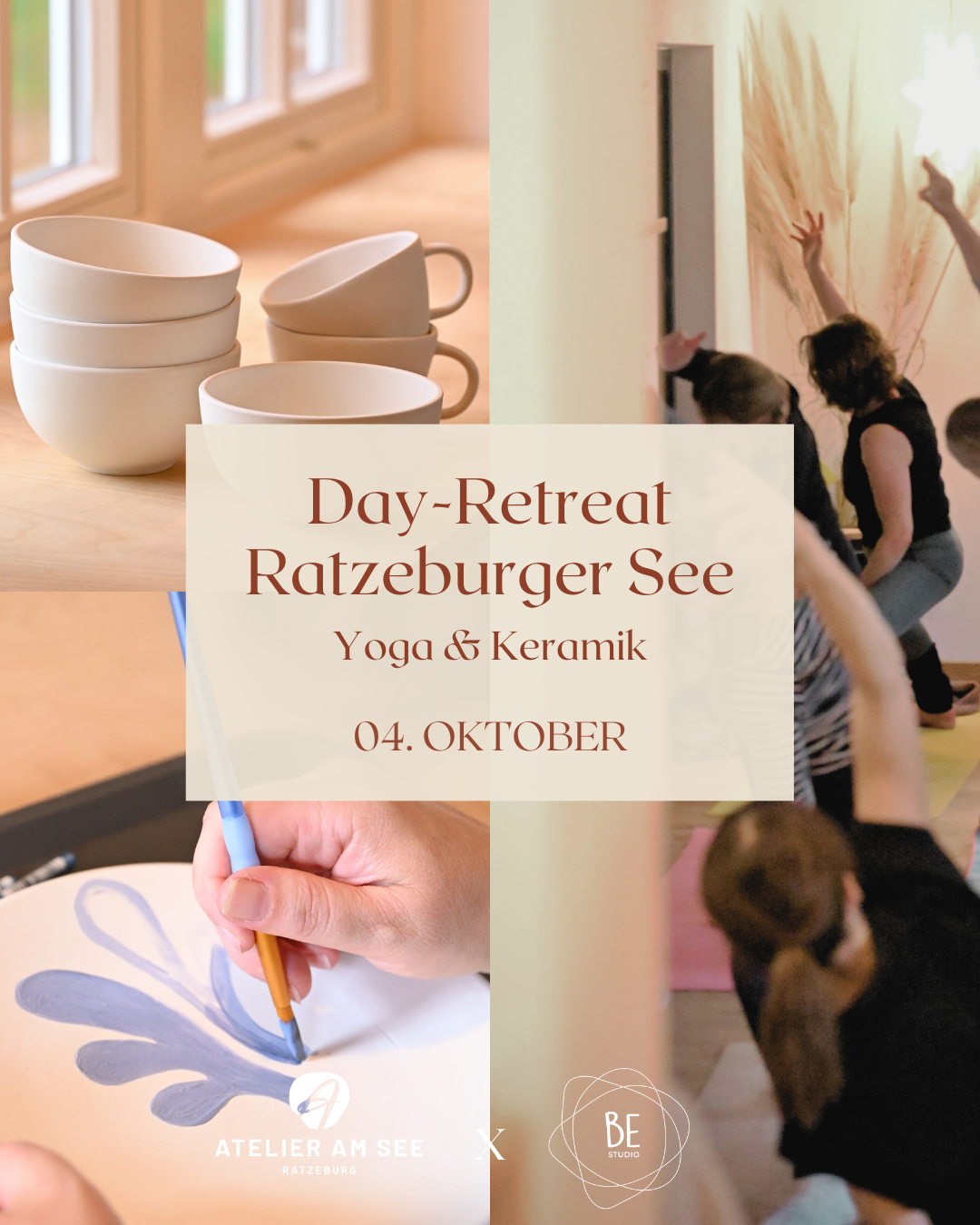 Day-Retreat am Ratzeburger See: Create & Flow mit Yoga & Keramik