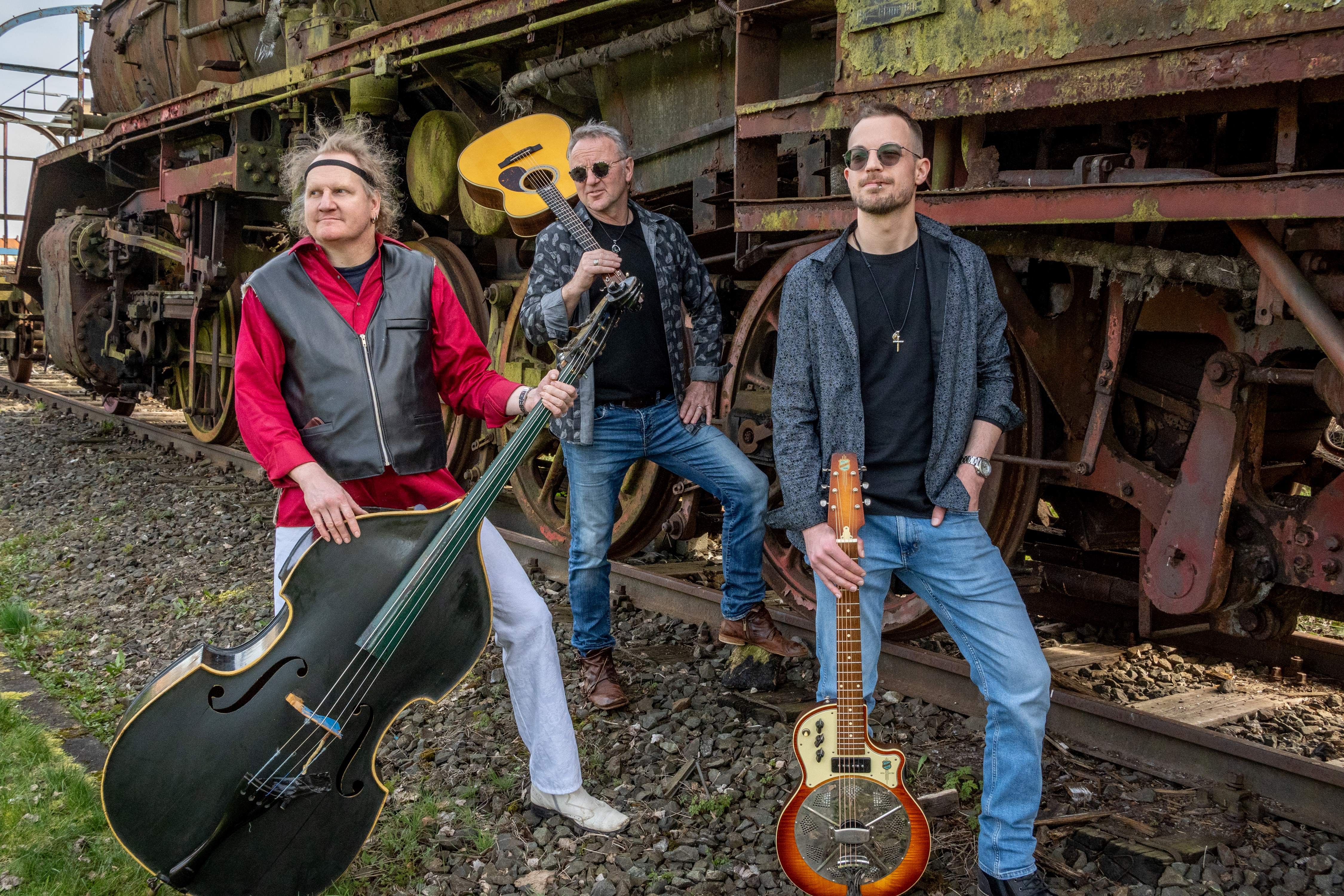 Konzert von Travilin´Blues in Tom´s Bühne